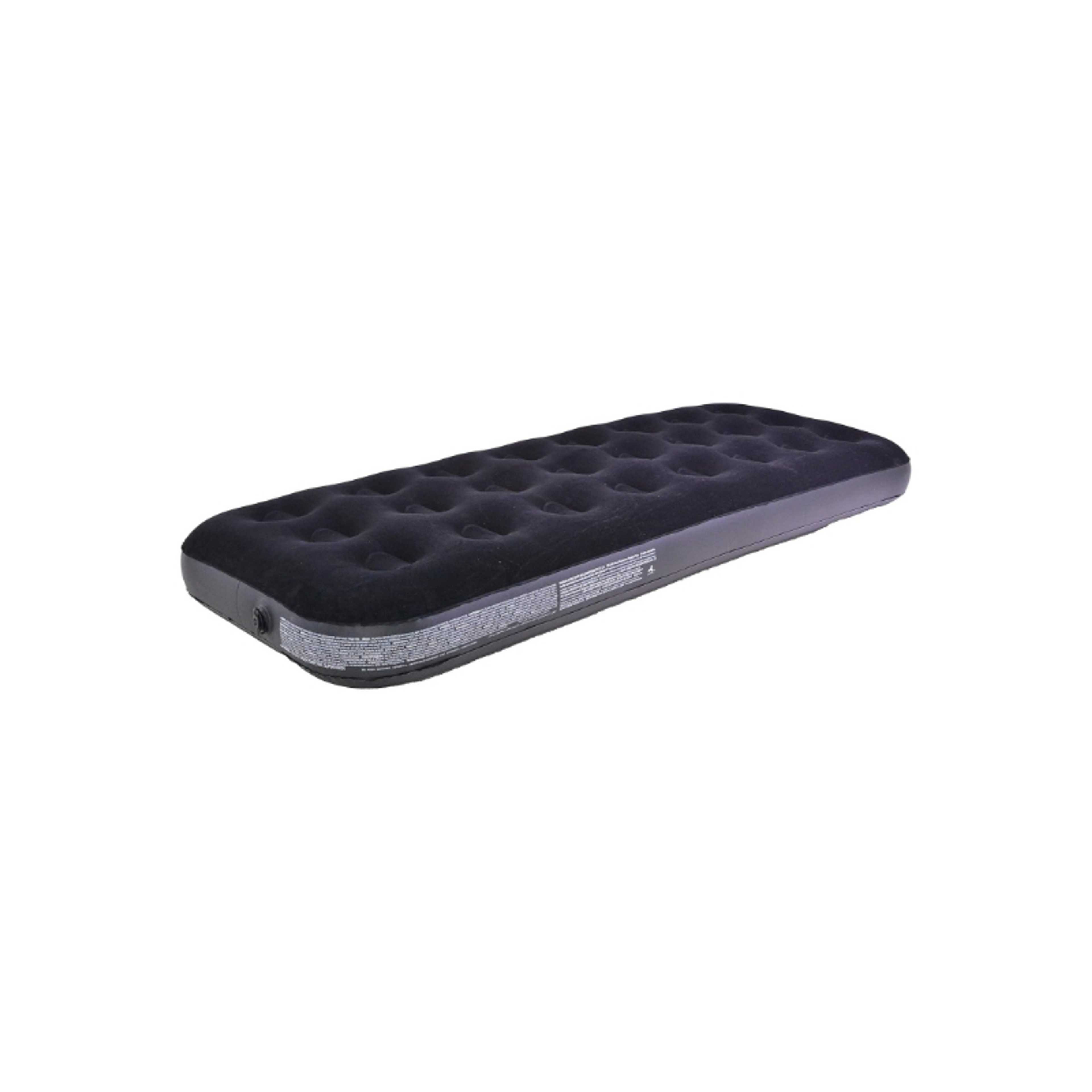 FULL JOY-Inflatable Air Bed/Camping Mattress Black 191 x 73 x 22 cm - Product Main Image