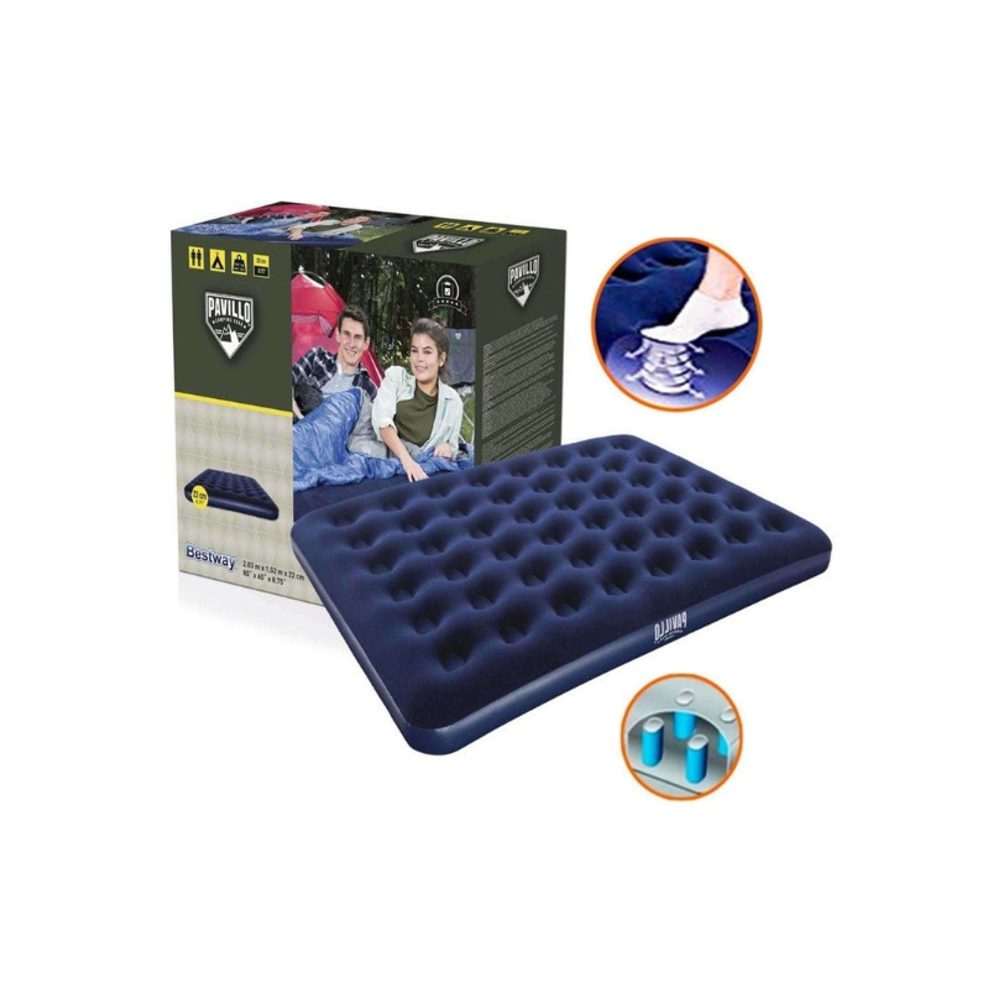 Air Mattress Queen with Built-in Foot Pump 2.03 m x 1.52 m x 28 cm -26-67226 - Product Main Image