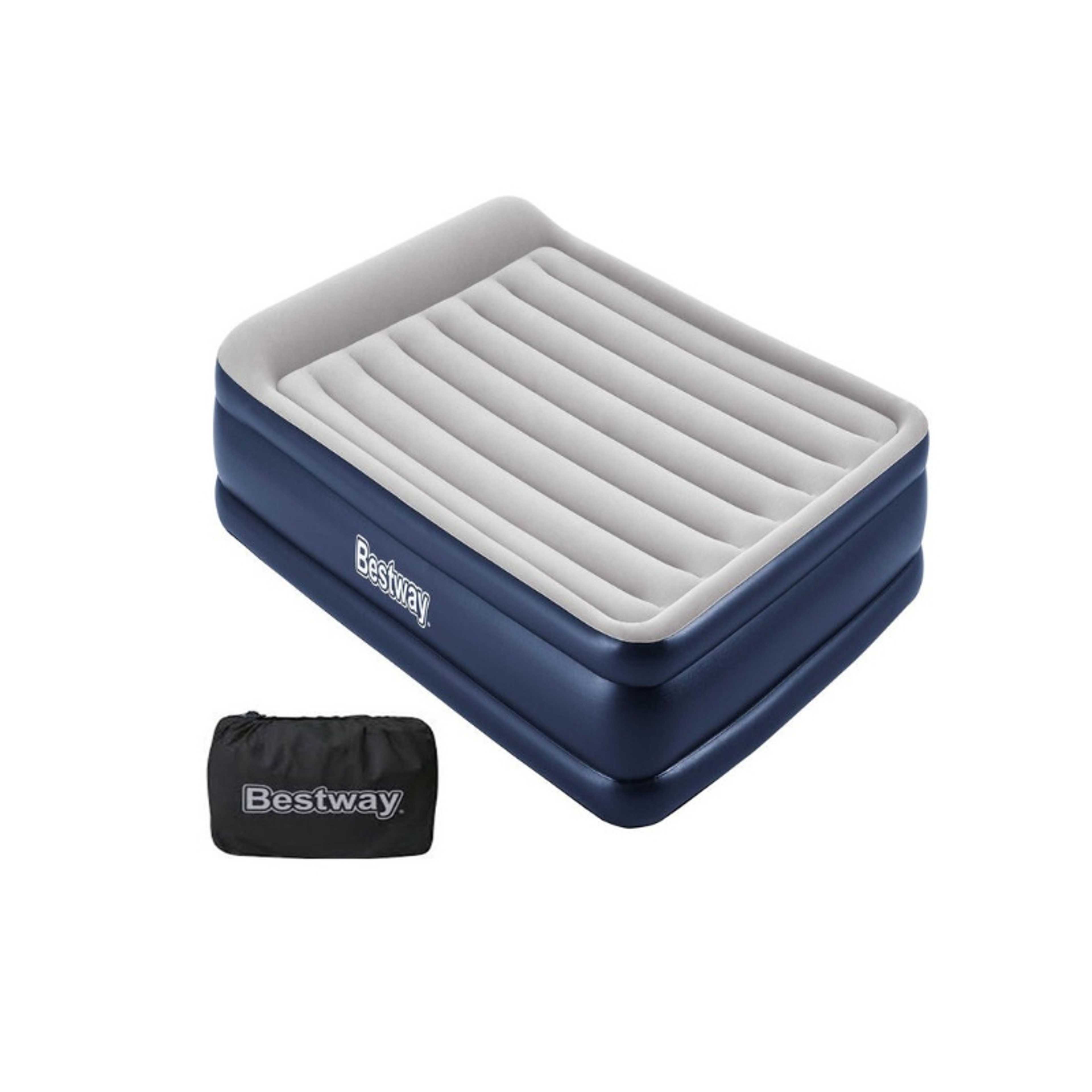 Bestway Tritech Airbed Queen Built-In Ac Pump 2.03M X 1.52M X 46Cm 26-67630 - Product Main Image