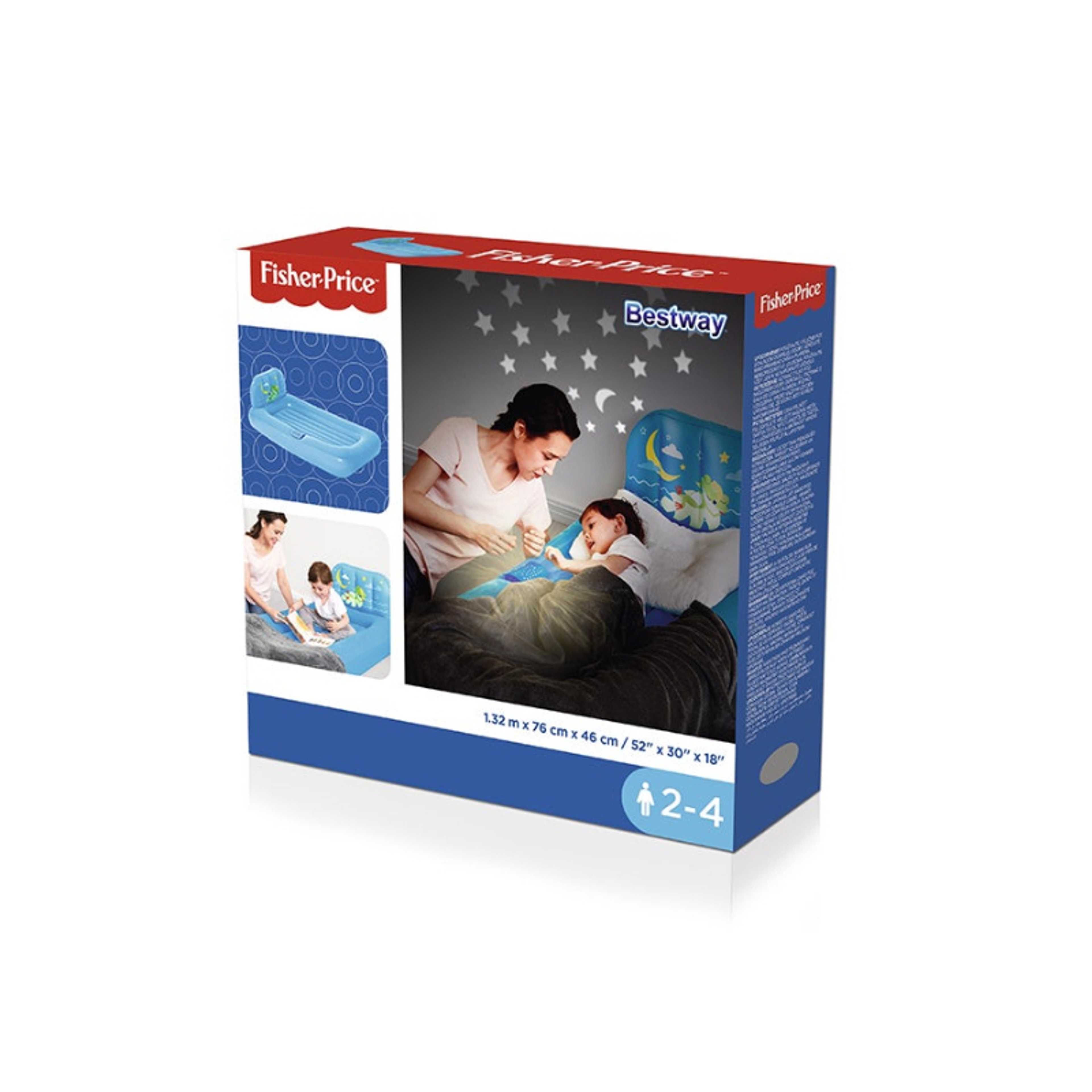 Dream Glimmers Comfort Airbed - 1 Airbed, 1 Light Projector, 1 Repair Patch Plastic Blue 1.32 X 76 X 46meter - Product Main Image
