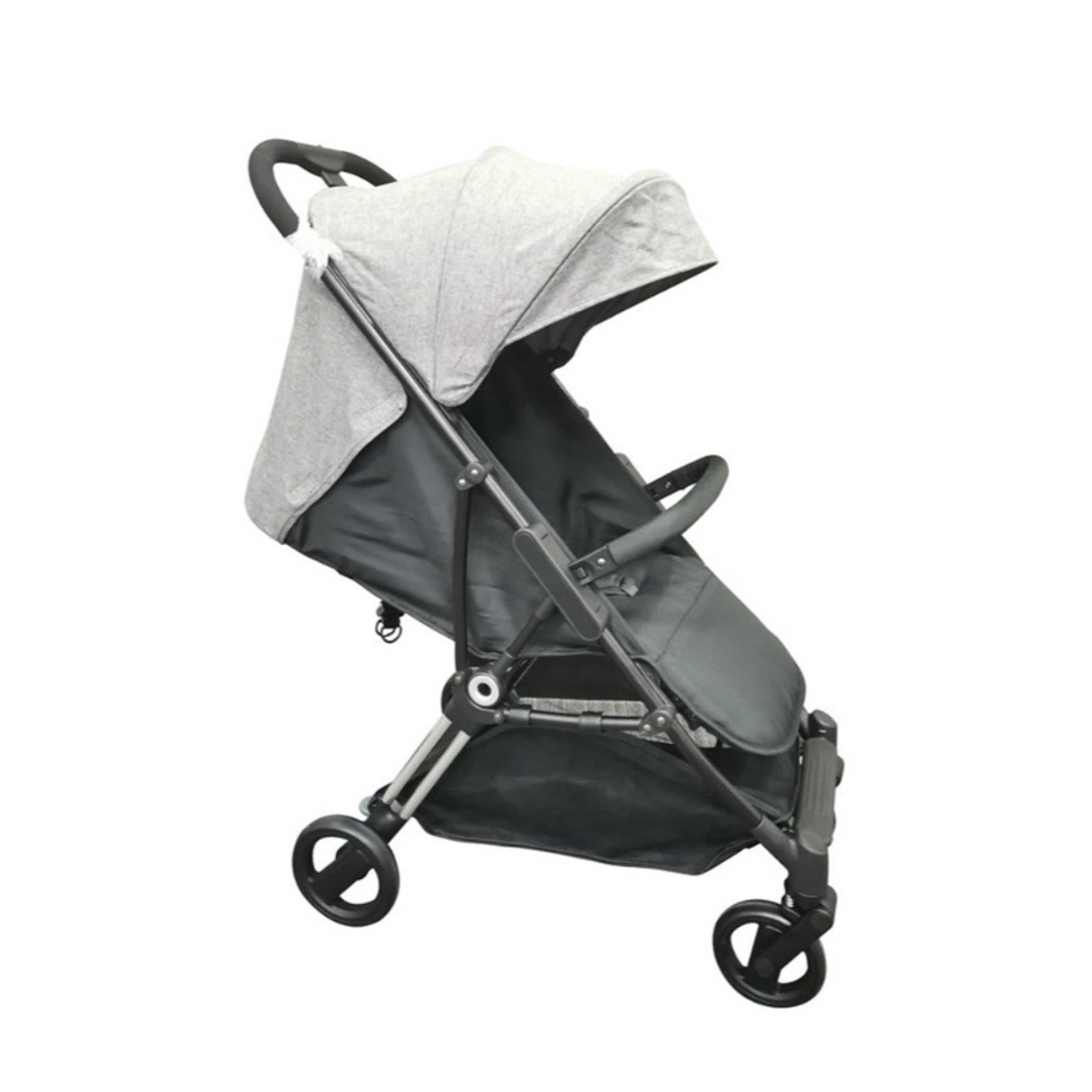 Baby-Foldable Lightweight Stroller with Adjustable Seat,Grey - Product Main Image