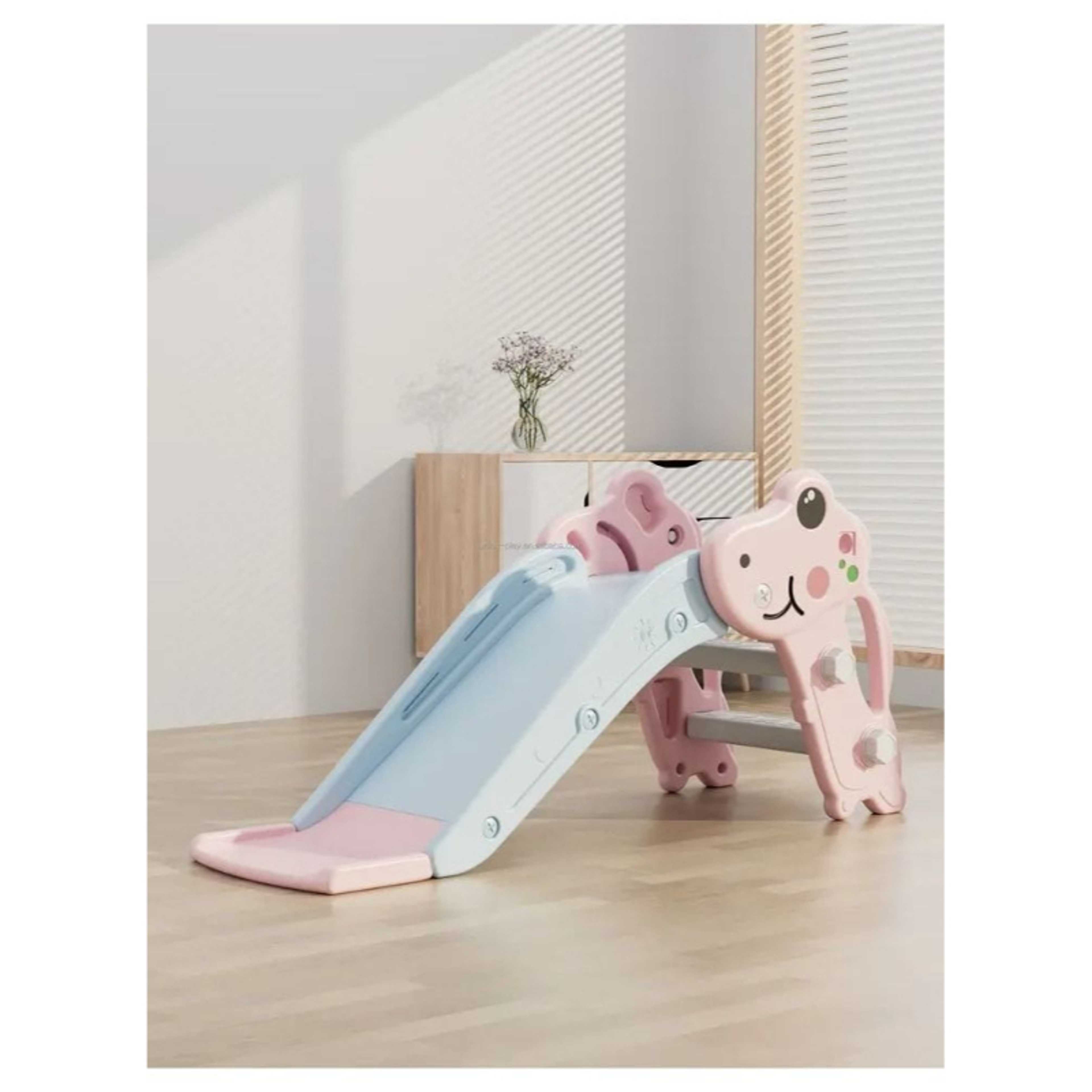 FULL JOY-FOLDABLE DINOSAUR SLIDE 120*55*53CM  PINK 28-XKL-13P - Product Main Image