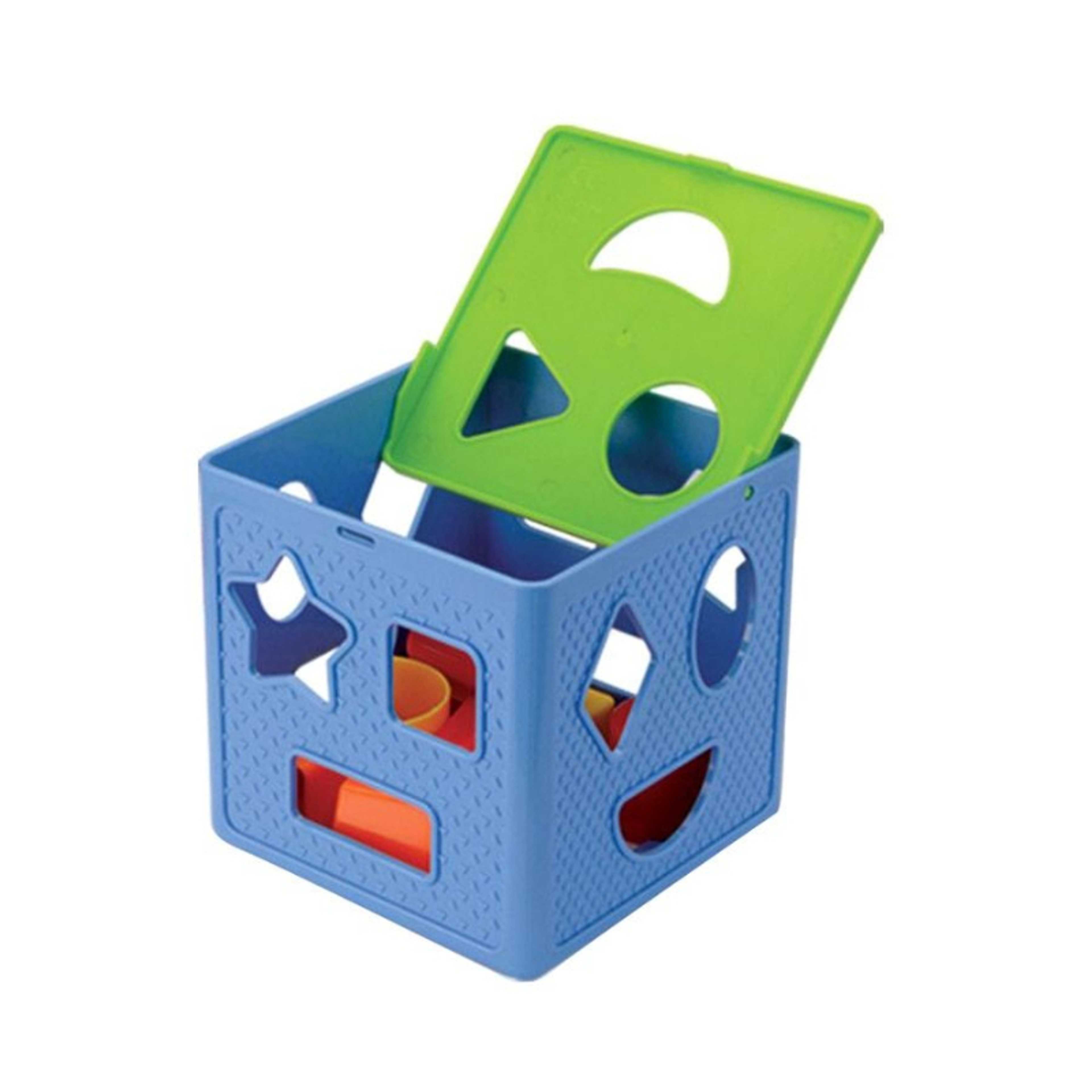 Baby love-Amusing Basic Form Box Shape Sorter 15x15x18cm - Product Main Image