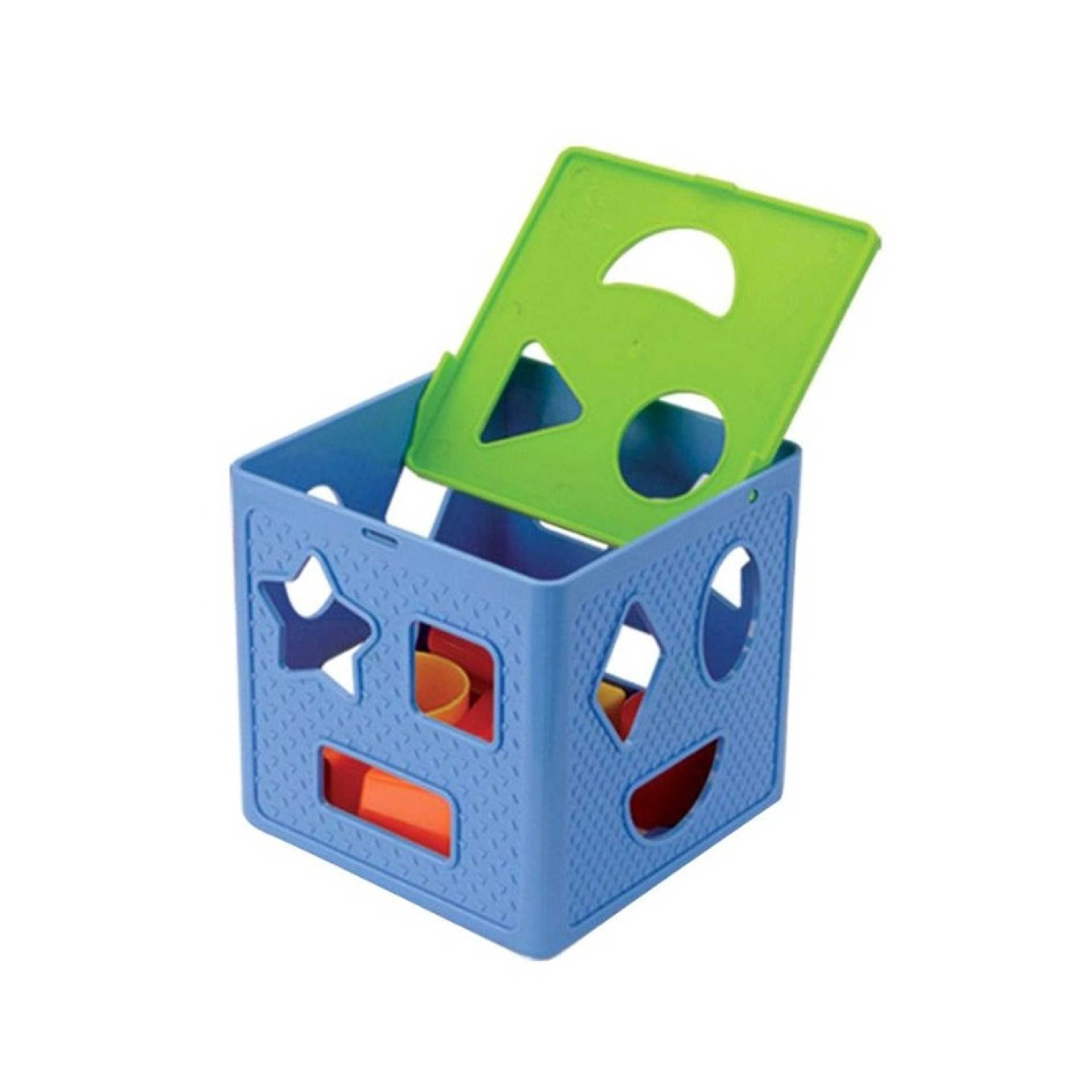 Baby-Amusing Basic Form Box Shape Sorter 15x15x18cm - Product Main Image