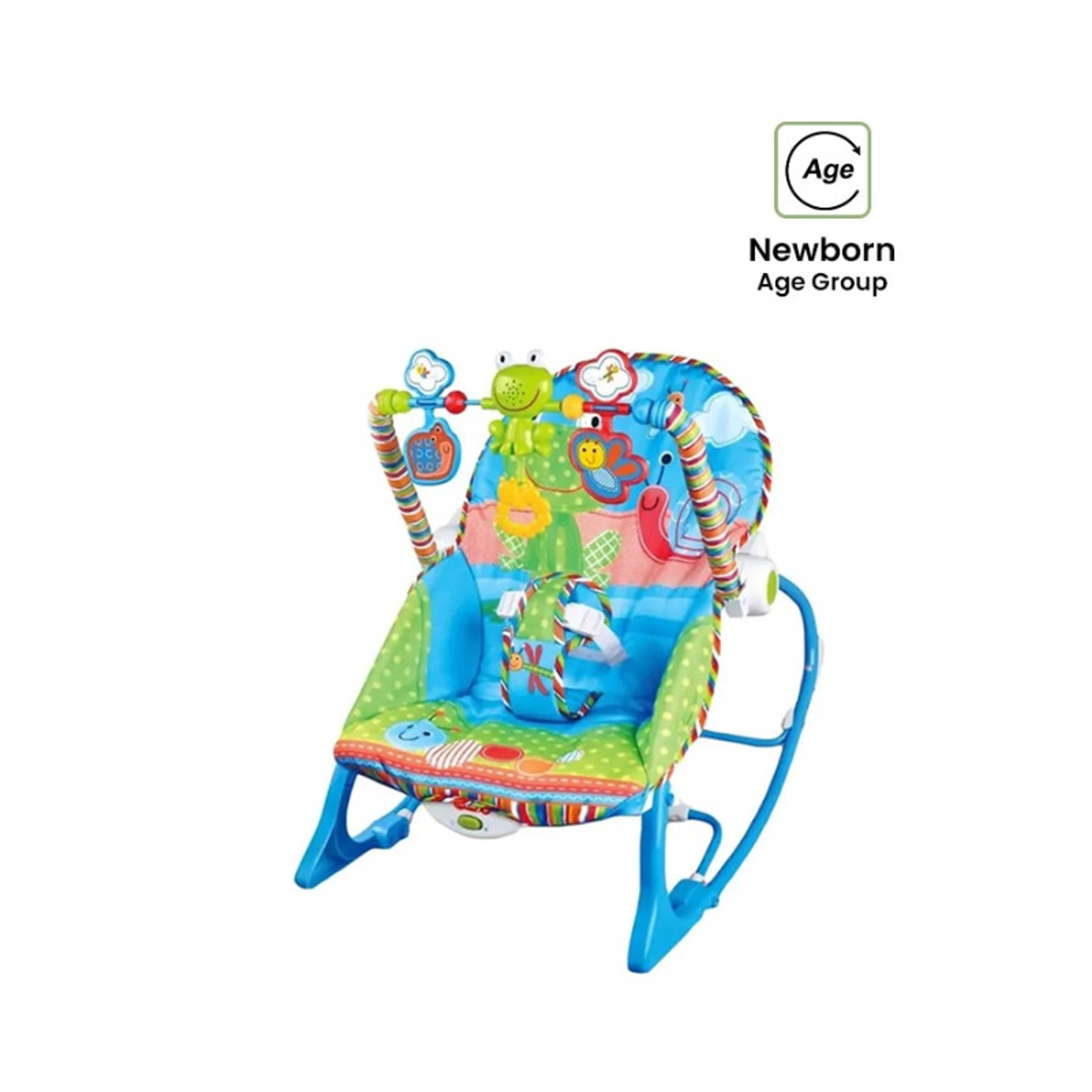 Baby love-Colorful Rocking Chair With Music And Hanging Toys - Product Main Image