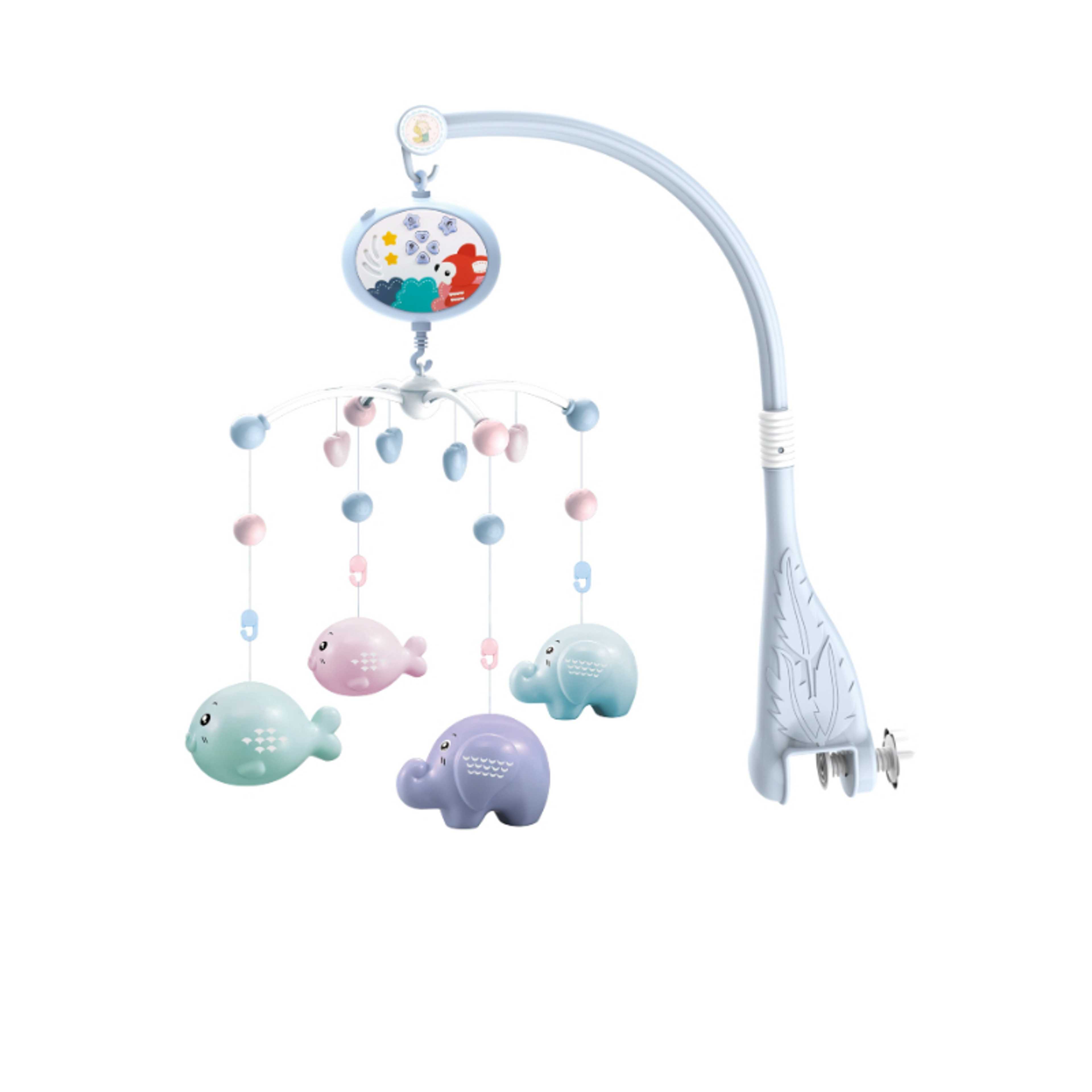 Baby-Musical Educational Toys Rotation Baby Crib Mobile Made of Resolute Material - Product Main Image