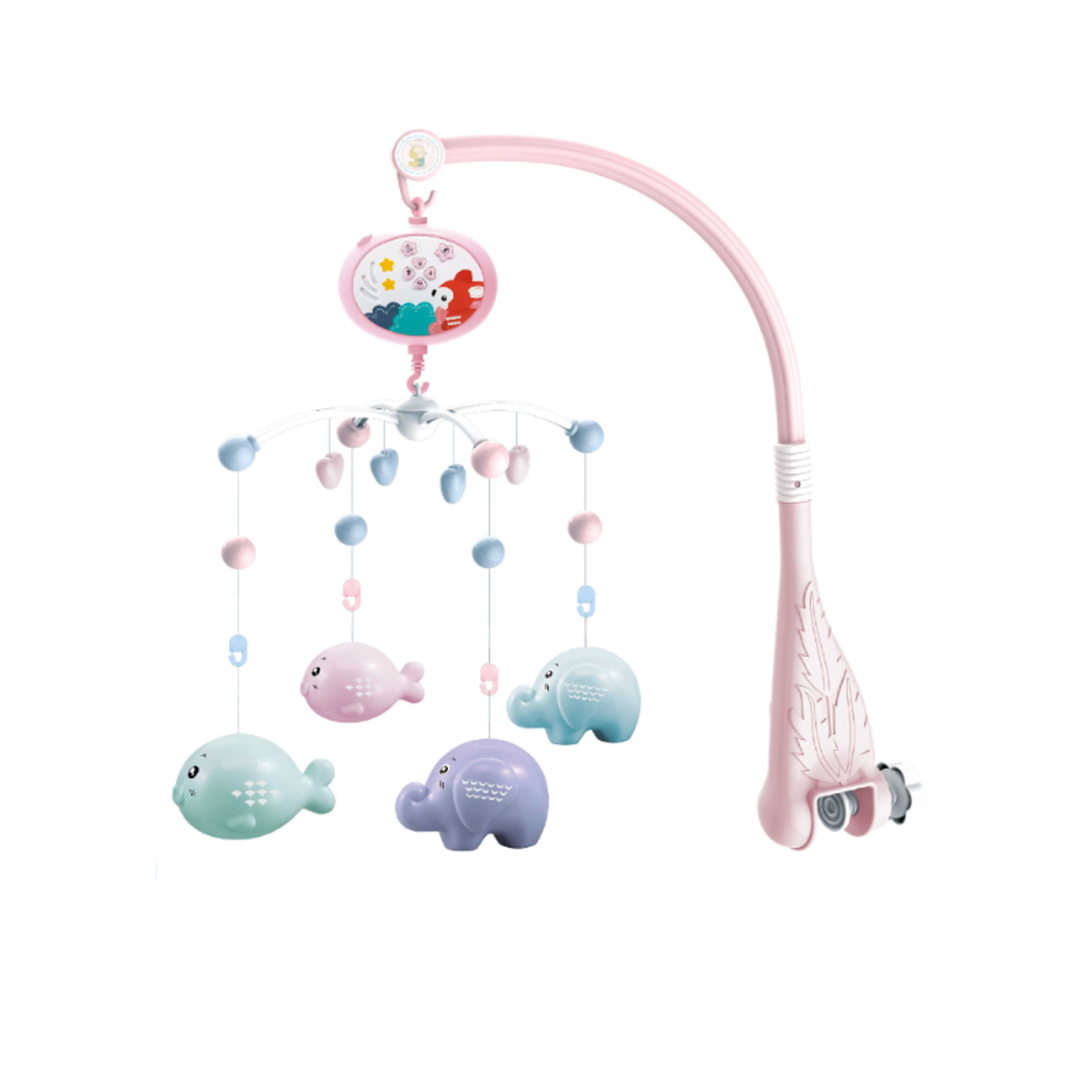 Generic-Musical Educational Toys Rotation Baby Crib Mobile Made of  Resolute Material - Product Main Image
