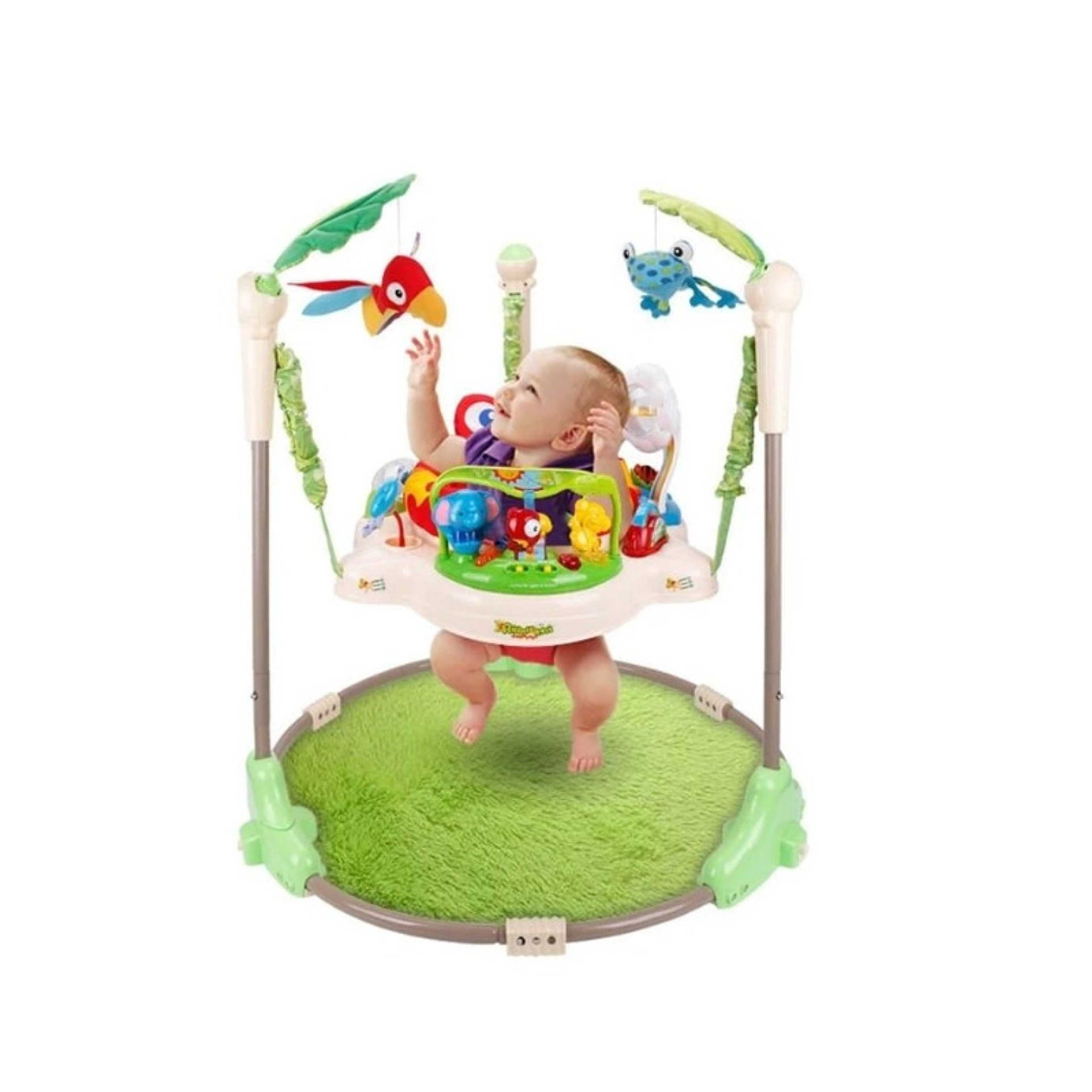 Baby-Happy Jungle Jumperoo Batteries Included-33-63568 - Product Main Image