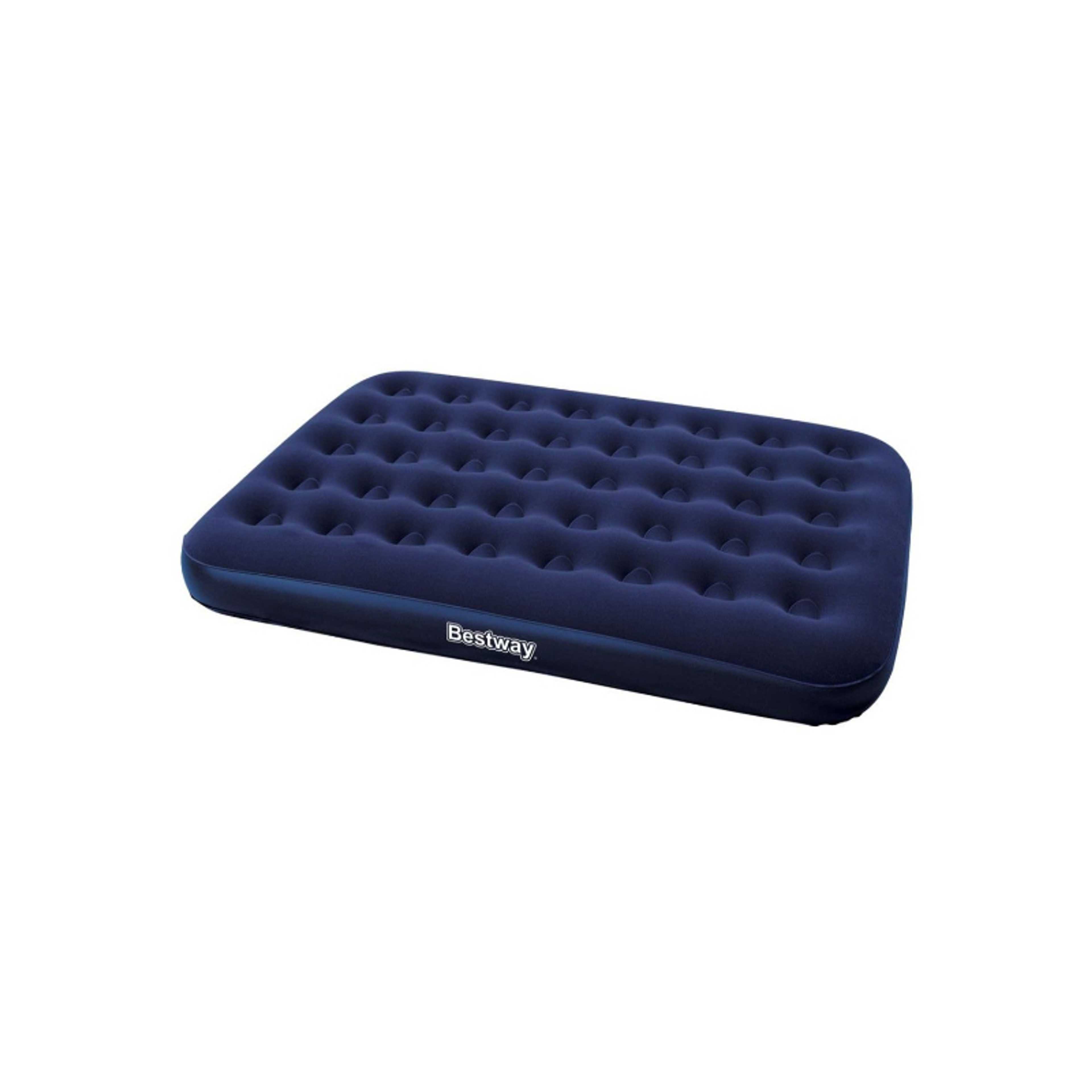 Flocked Air Bed/double 191x137x22cm  -26-67002 - Product Main Image