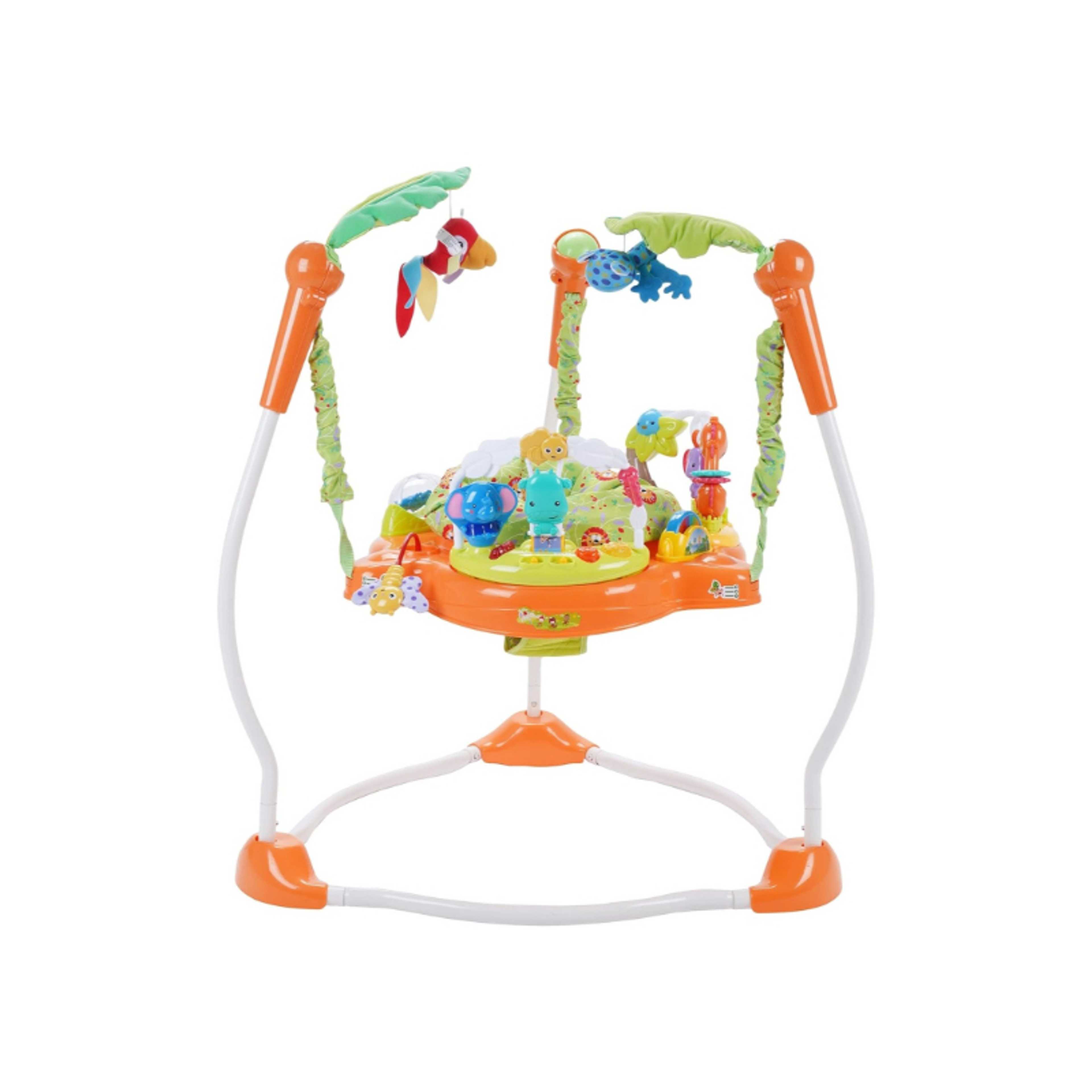 FULL JOY-Baby Adjustable Jumper Walker Activity Seat With Multifunction Musical Toys ,Multicolour - Product Main Image