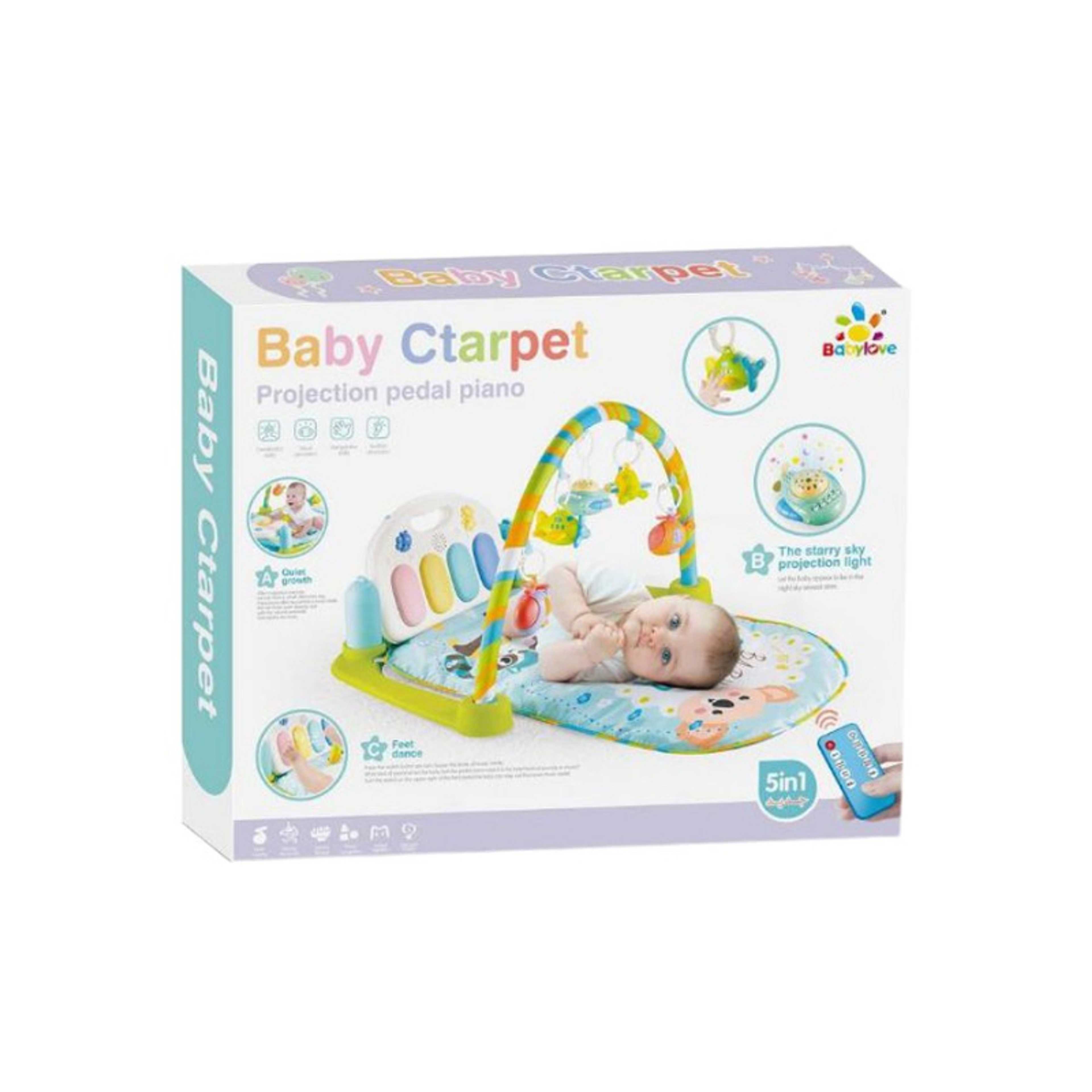 Baby love-Carpet With Projection Pedal Piano - Product Main Image