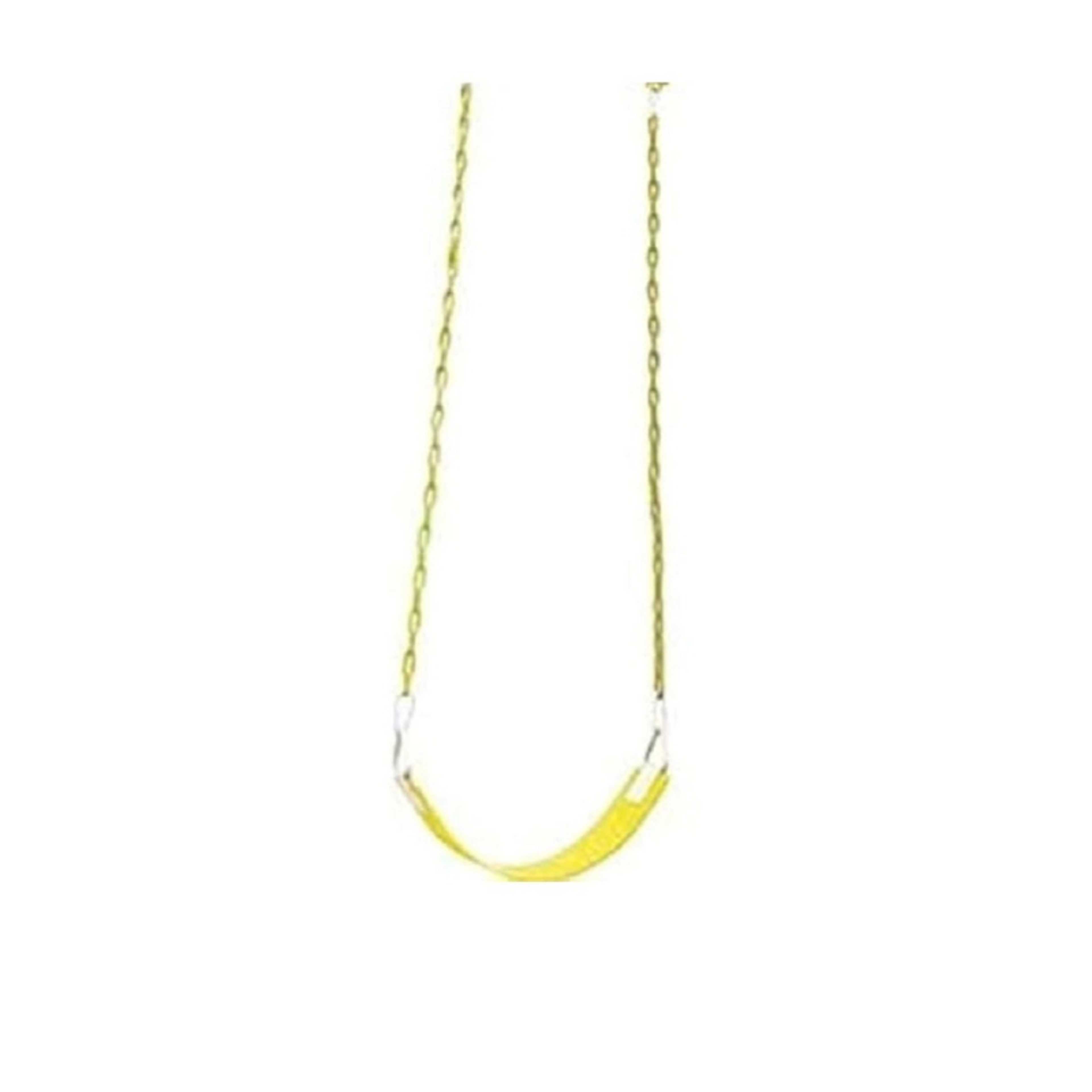 Generic-Heavy duty iron wall swing seat with plastic covered chain - Product Main Image