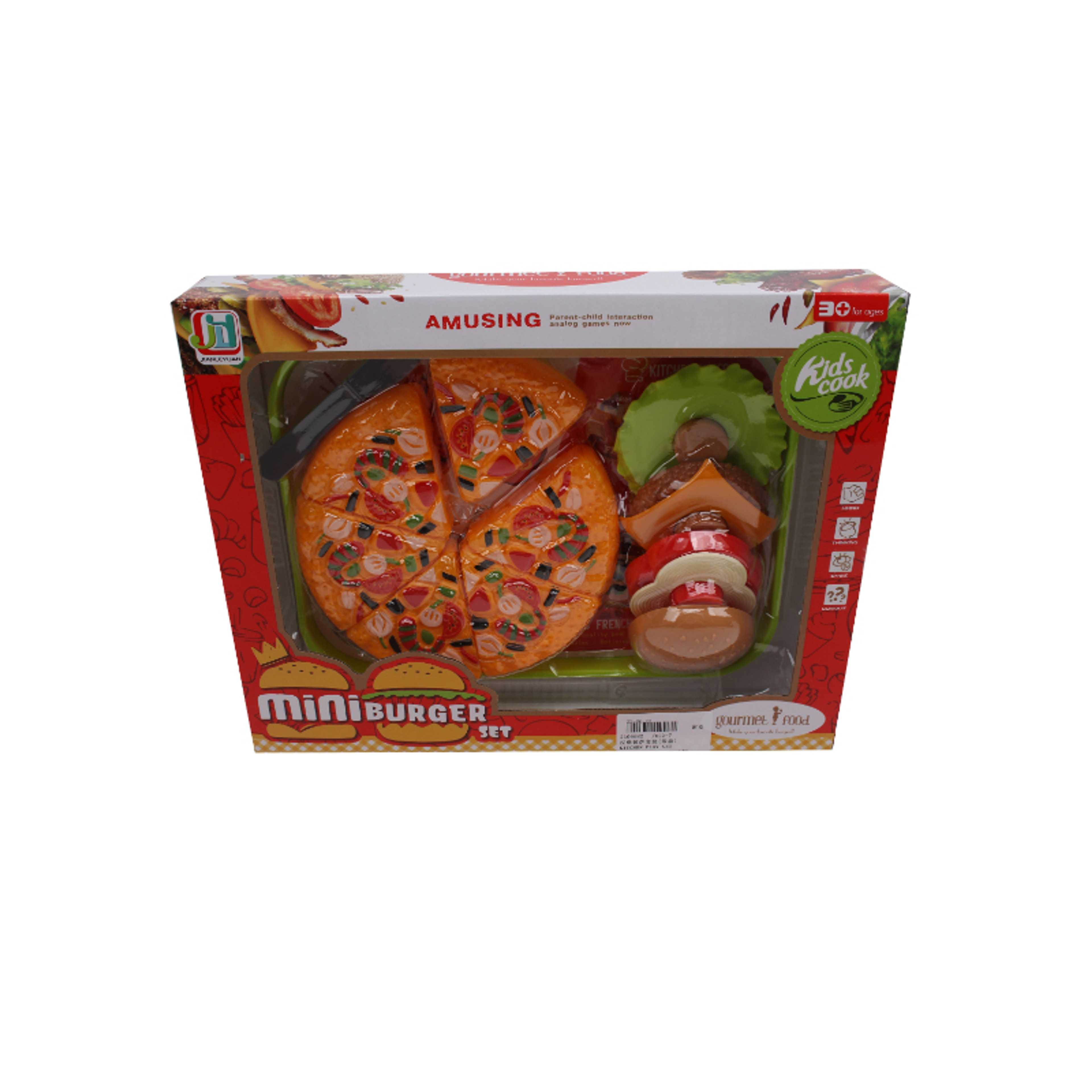 FAMILY-Pizza and Burger set 18-2309682 - Product Main Image