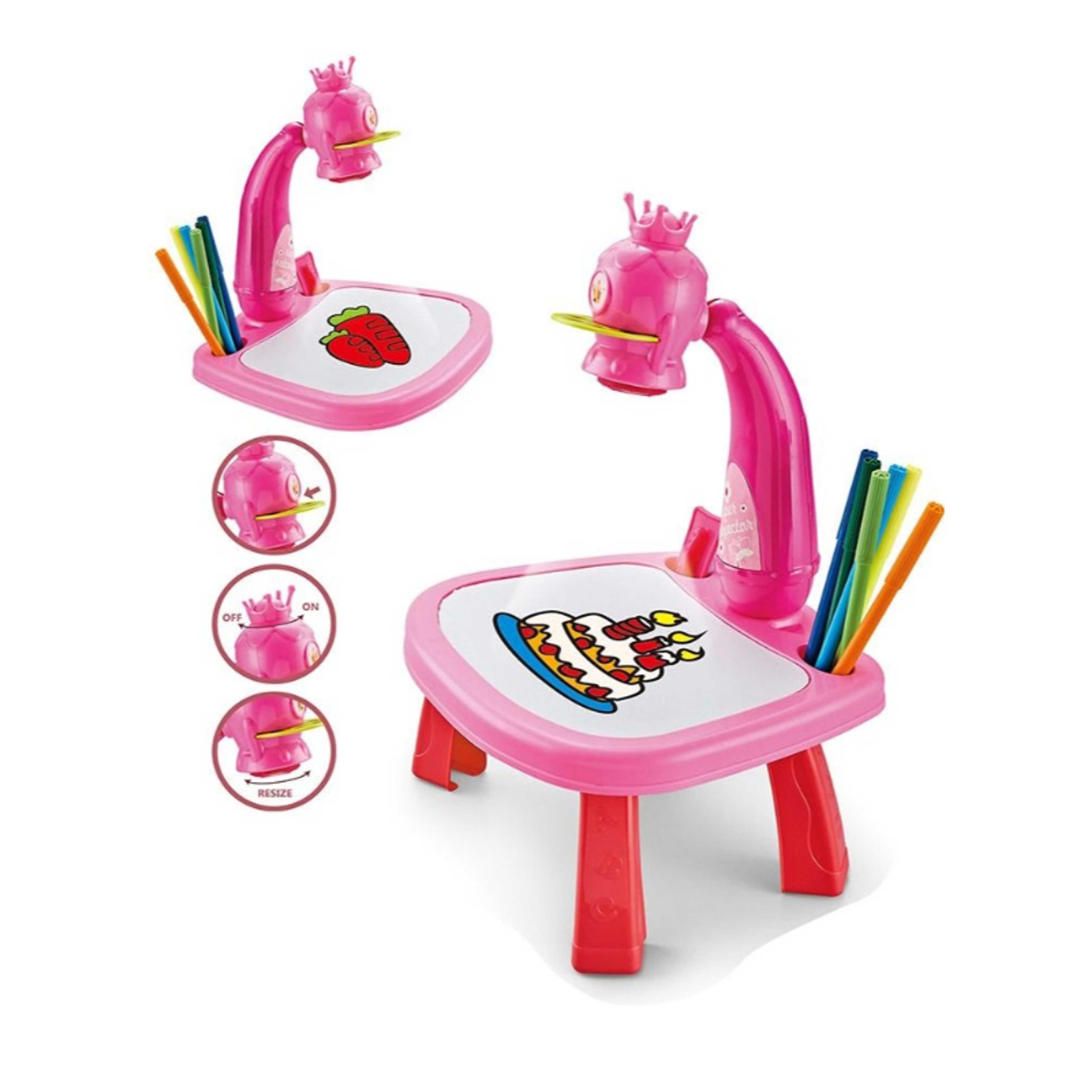 FULL JOY-Projecctor Drawing Board-Pink 23-2031384 - Product Main Image