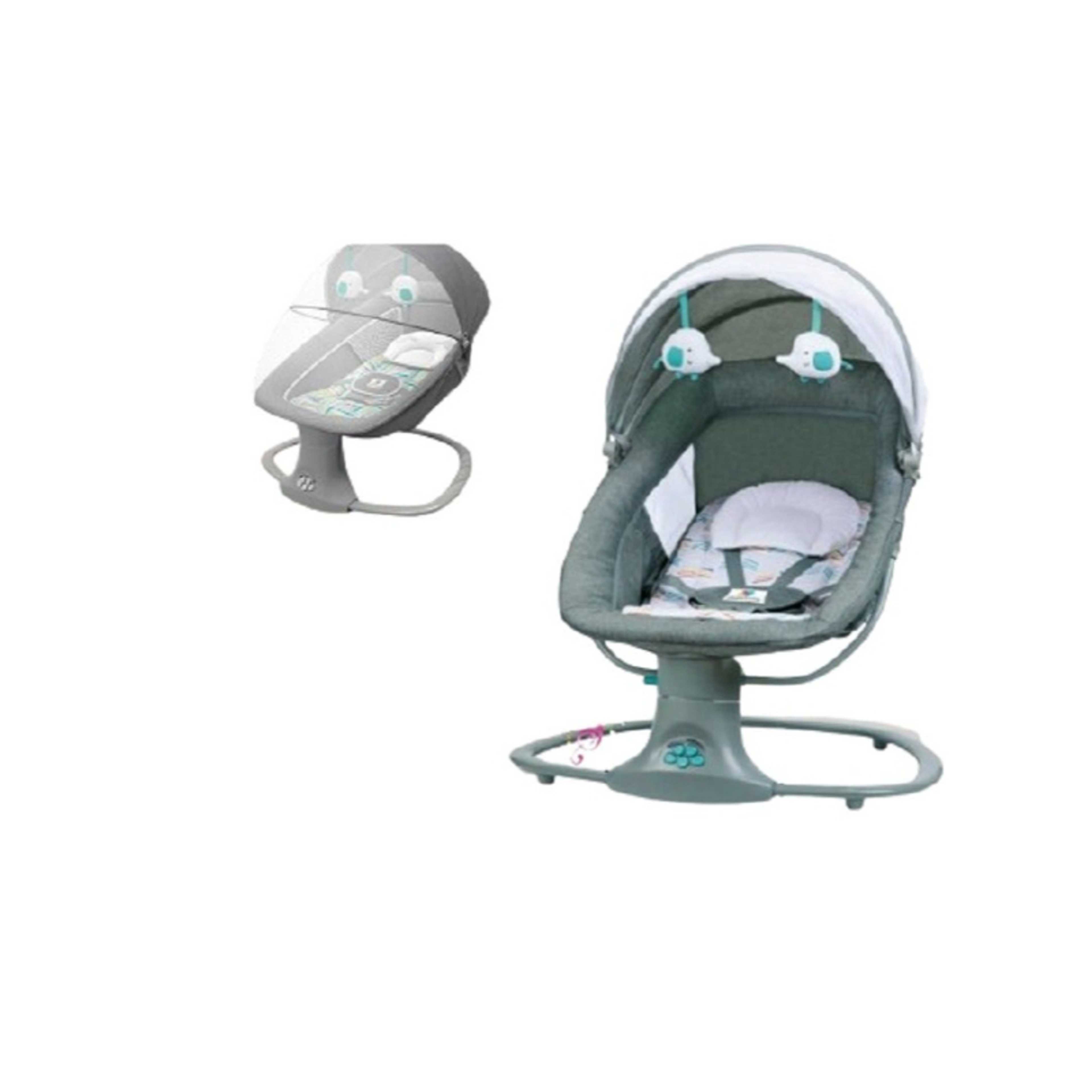 FULL JOY-3-in-1 Multifunctional Rocking Chair - green and blue - Product Main Image