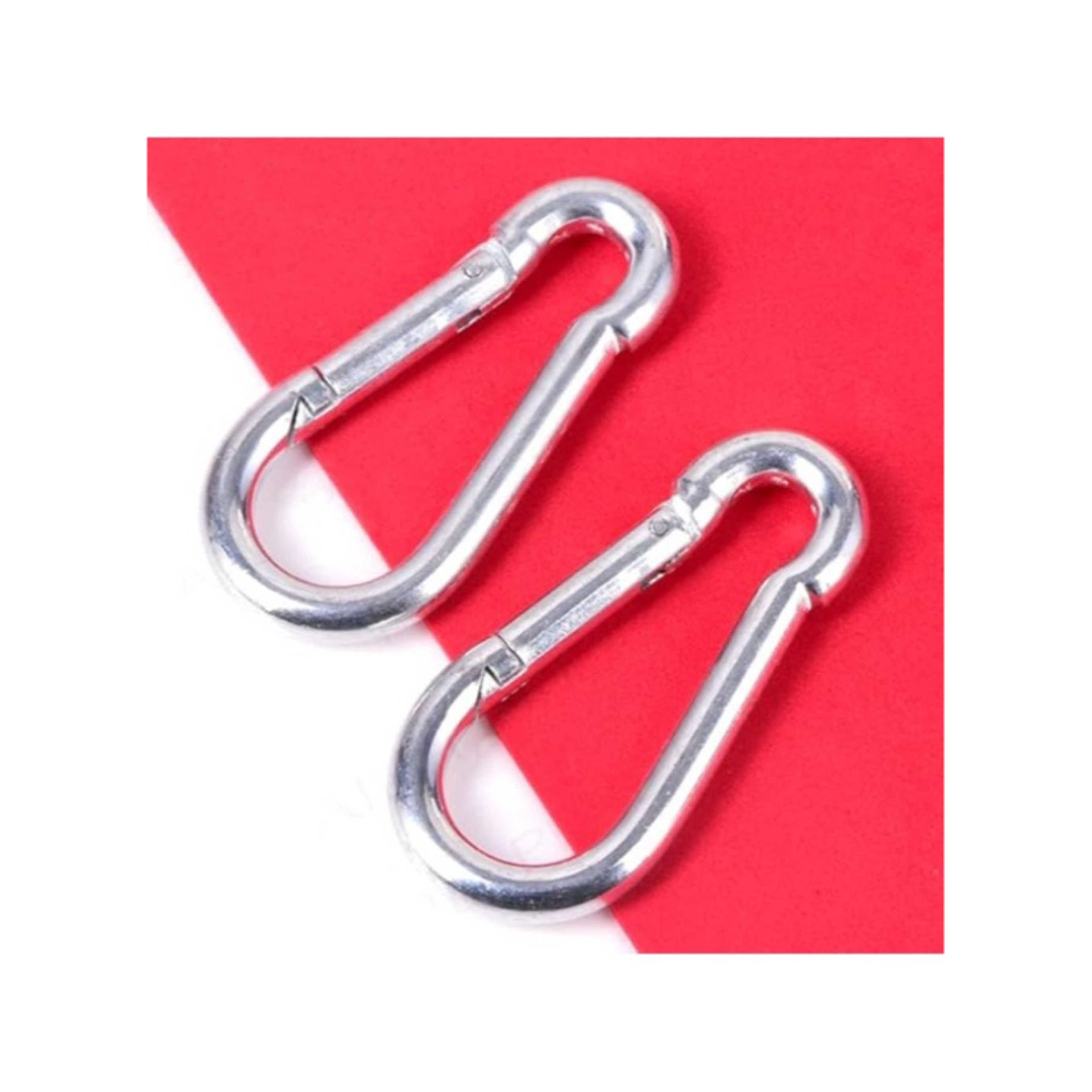 FULL JOY-Carabiner Clip Heavy Duty Hook - 2 Pack Spring Snap D Ring - Product Main Image