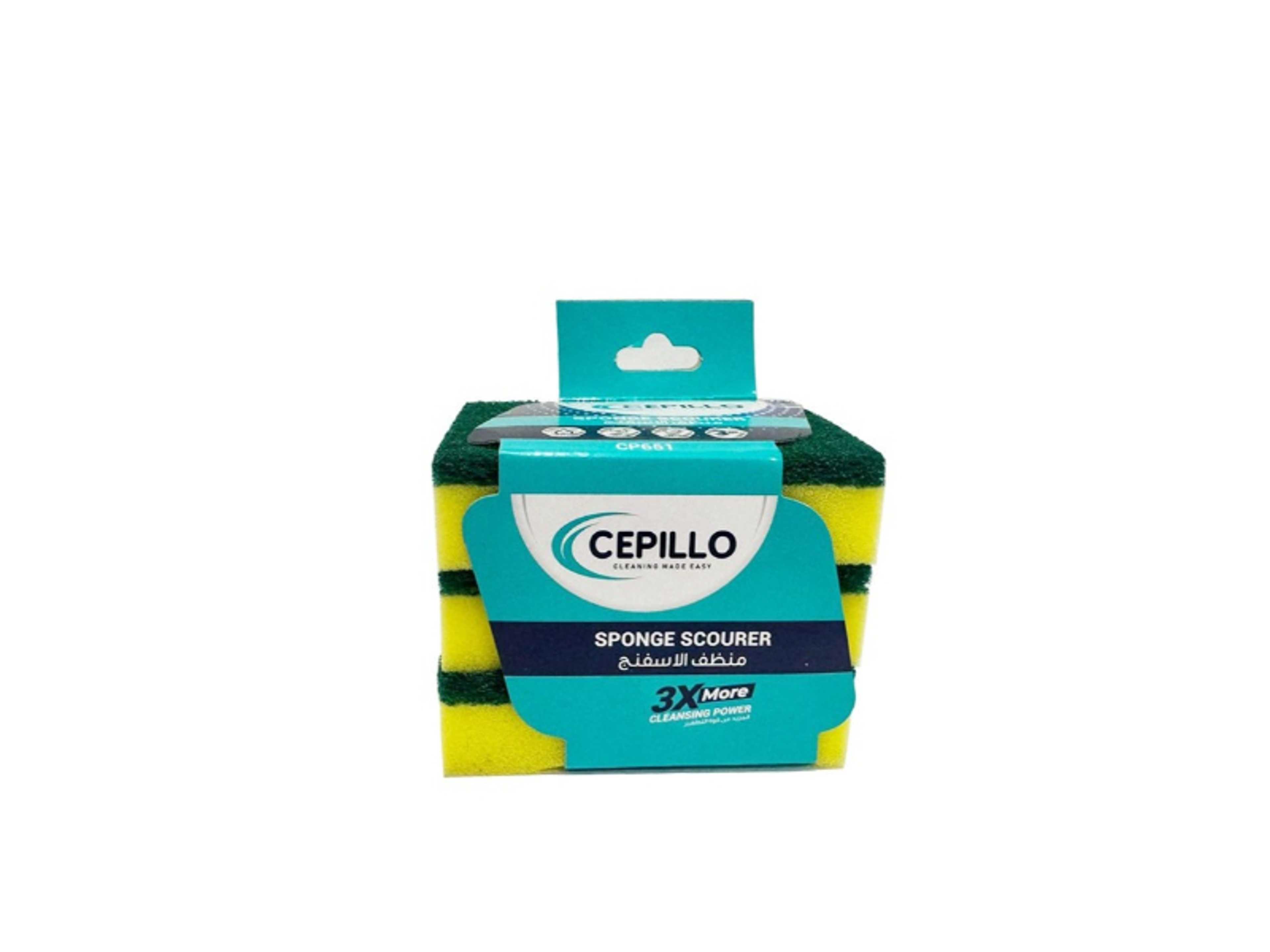 3Pcs High Quality foam Sponge | Dishwashing Sponge | Scrub | Kitchen Cleaning Sponge - Product Main Image