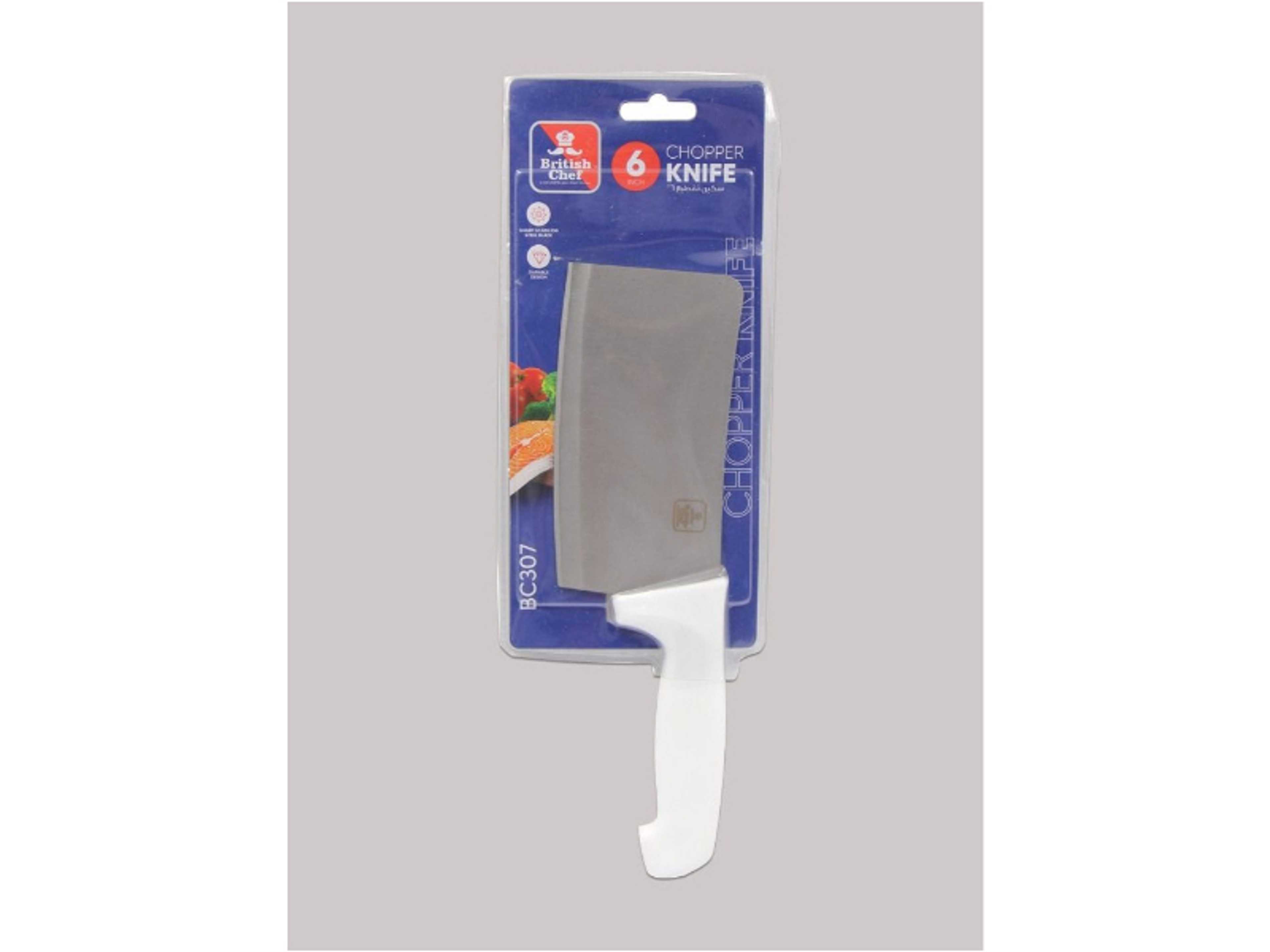 Chef Knife With Sharp Stainless Steel Blade Durable Design, Your Multifunctional Companion For Effortless Slicing,Dicing,Chopping and Carving-6 inch - Product Main Image