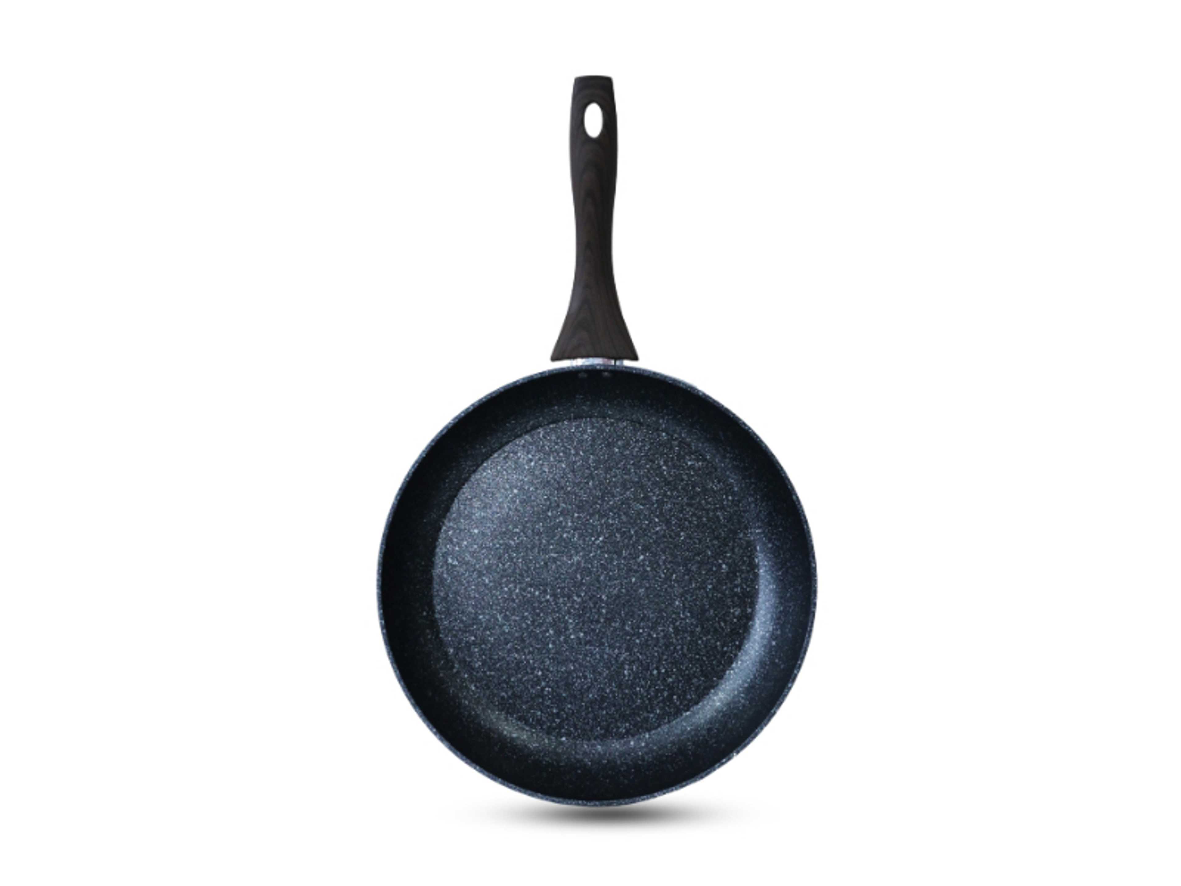 Marble Coated Frypan with 5-Layer Nonstick Coating - Forged Construction & Various Sizes - Product Main Image