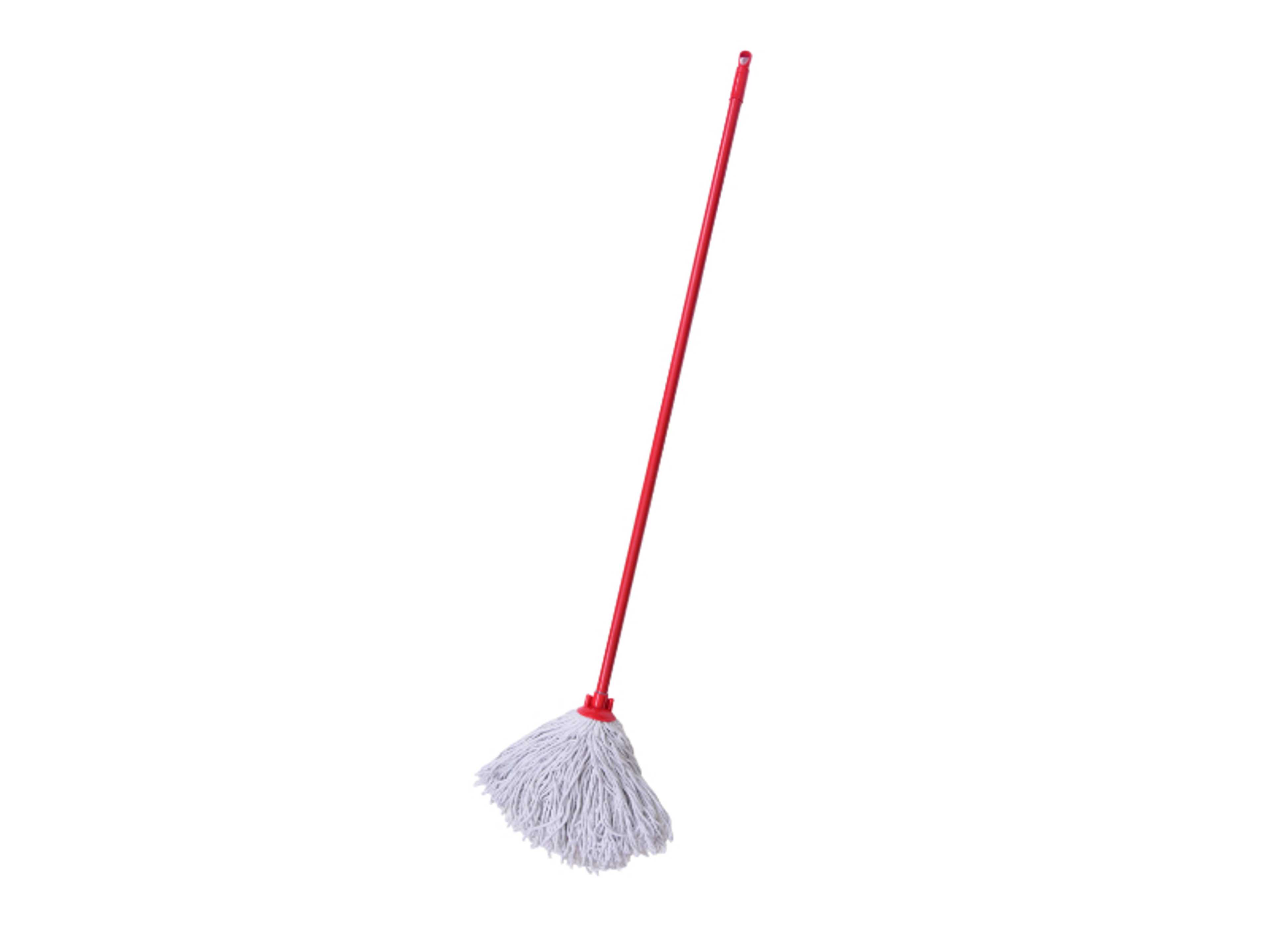 Cotton String Mop Red Stick And White Cotton-CP624 - Product Main Image