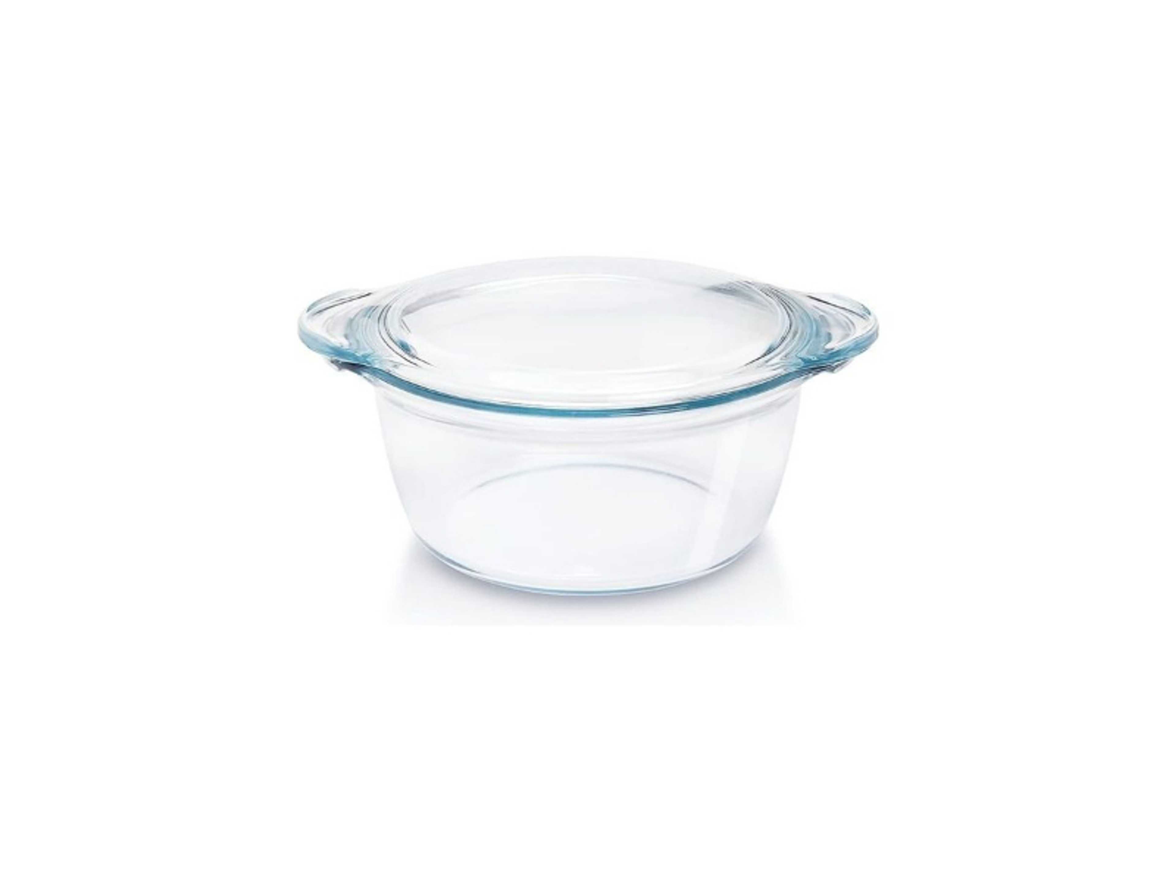 Deep Round Casserole Clear 1.75Liters - Product Main Image