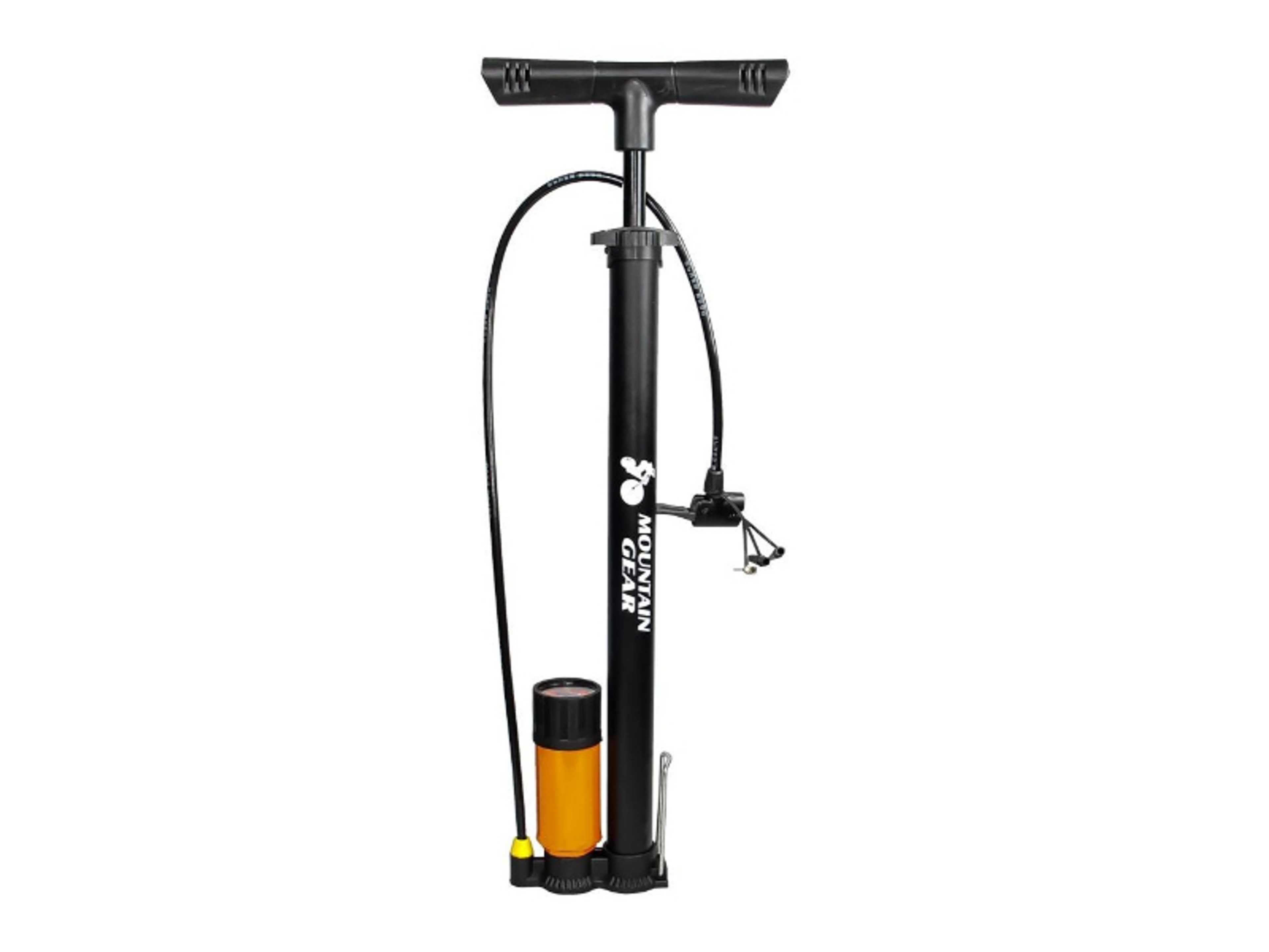 Cycle Air Pump with Barometer, Bike pump, Bicycle Air pump, Ball Air Pump, Suitable for cycle, scooters all sports ball, - Product Main Image