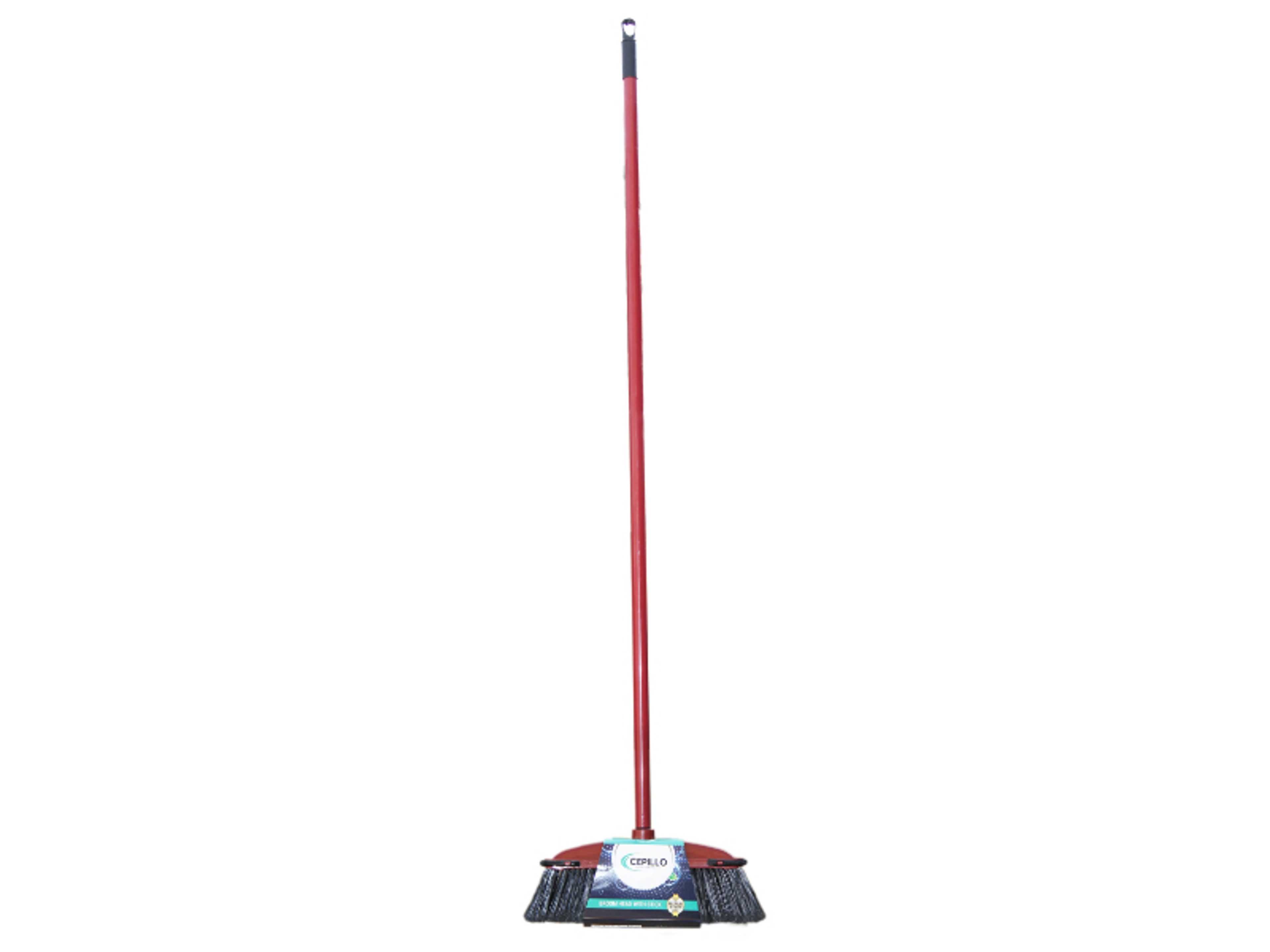 Indoor Floor Cleaning Broom/Brush ,Long broomstick for easy brooming,Great use for home,kitchen,office,lobby etc - Product Main Image
