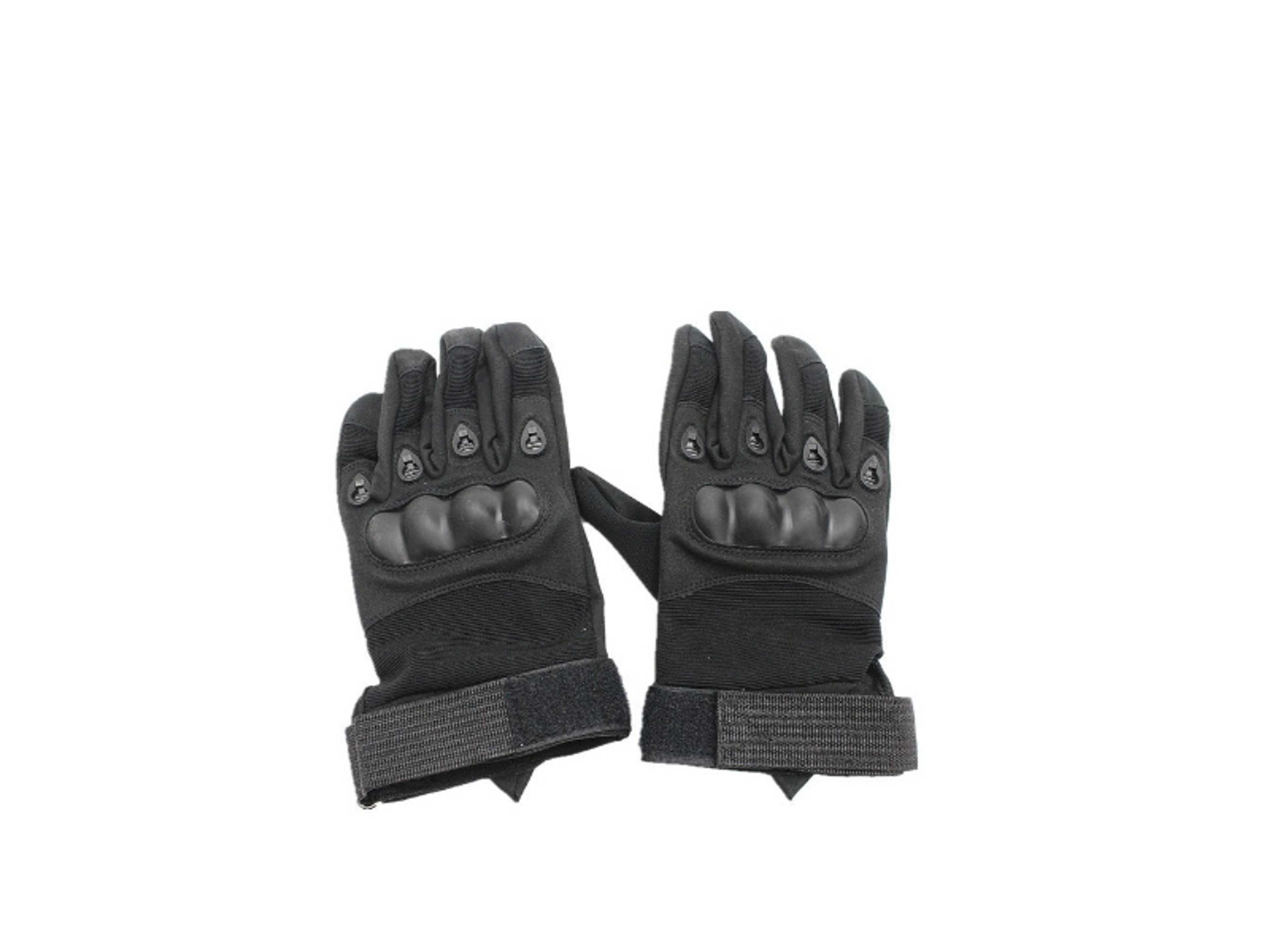 Motorcycle and Cycle Gloves, Full Finger Touchscreen For Riding Hiking Climbing Training (Size-L) Color-Black - Product Main Image