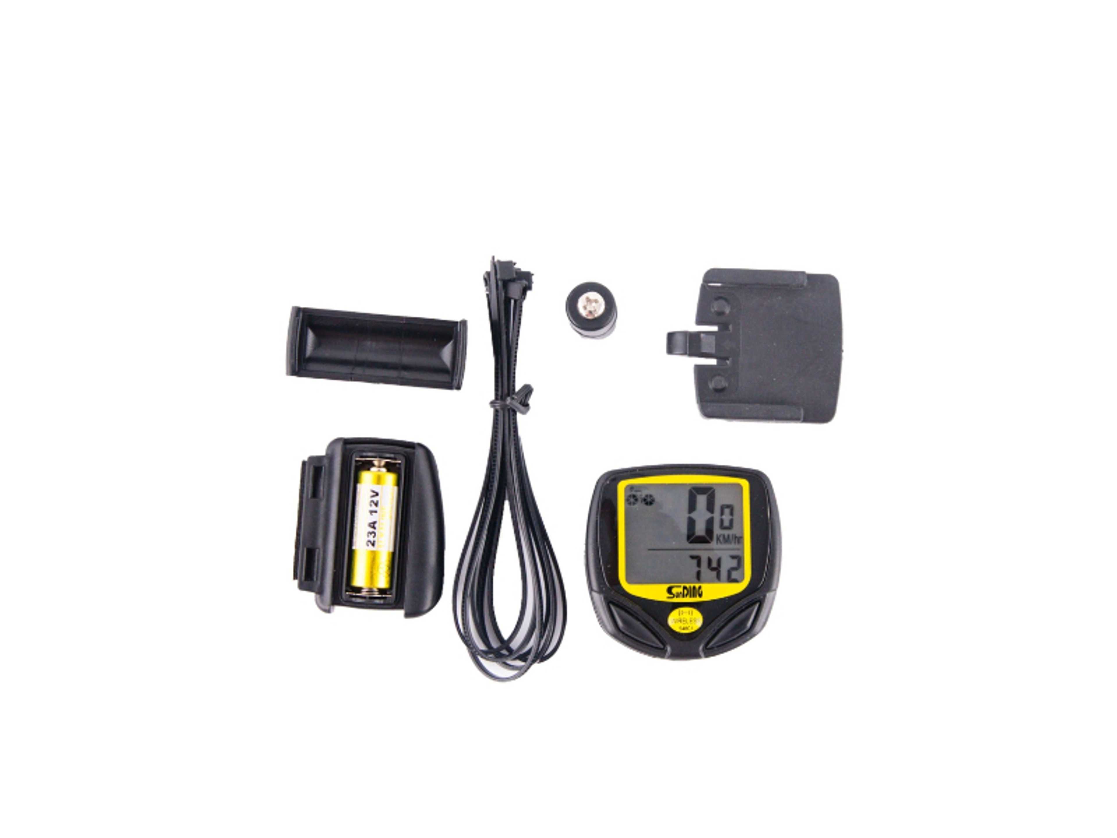 Bike Computer Wired Bicycle Speedometer Cycling Odometer Cycle Meter Speed Sensor Mph Indoor Outdoor Exercise Rainproof - Product Main Image