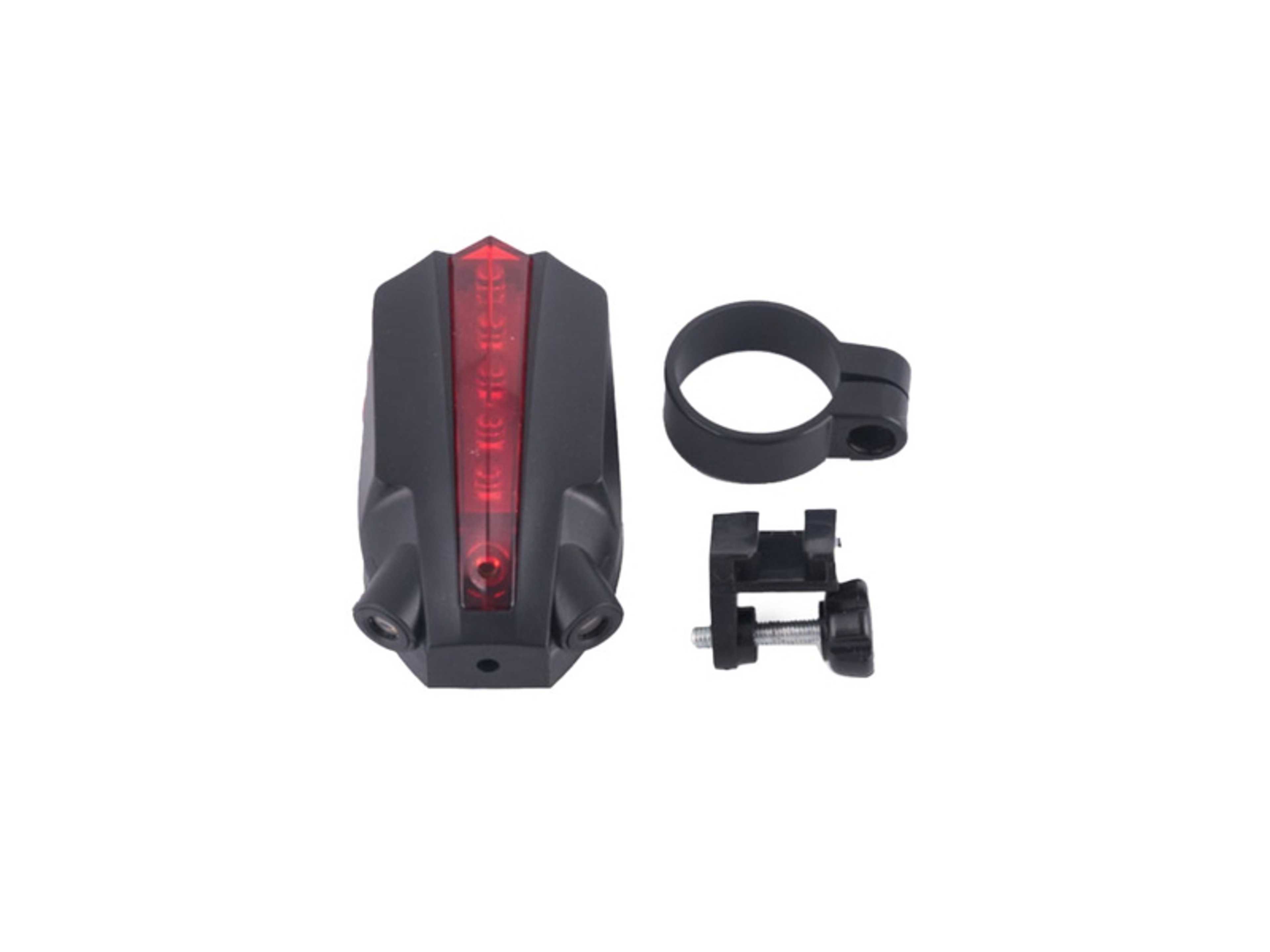 Bright Bicycle Laser Rear Tail Light 8.5x3x4.5cm - Product Main Image