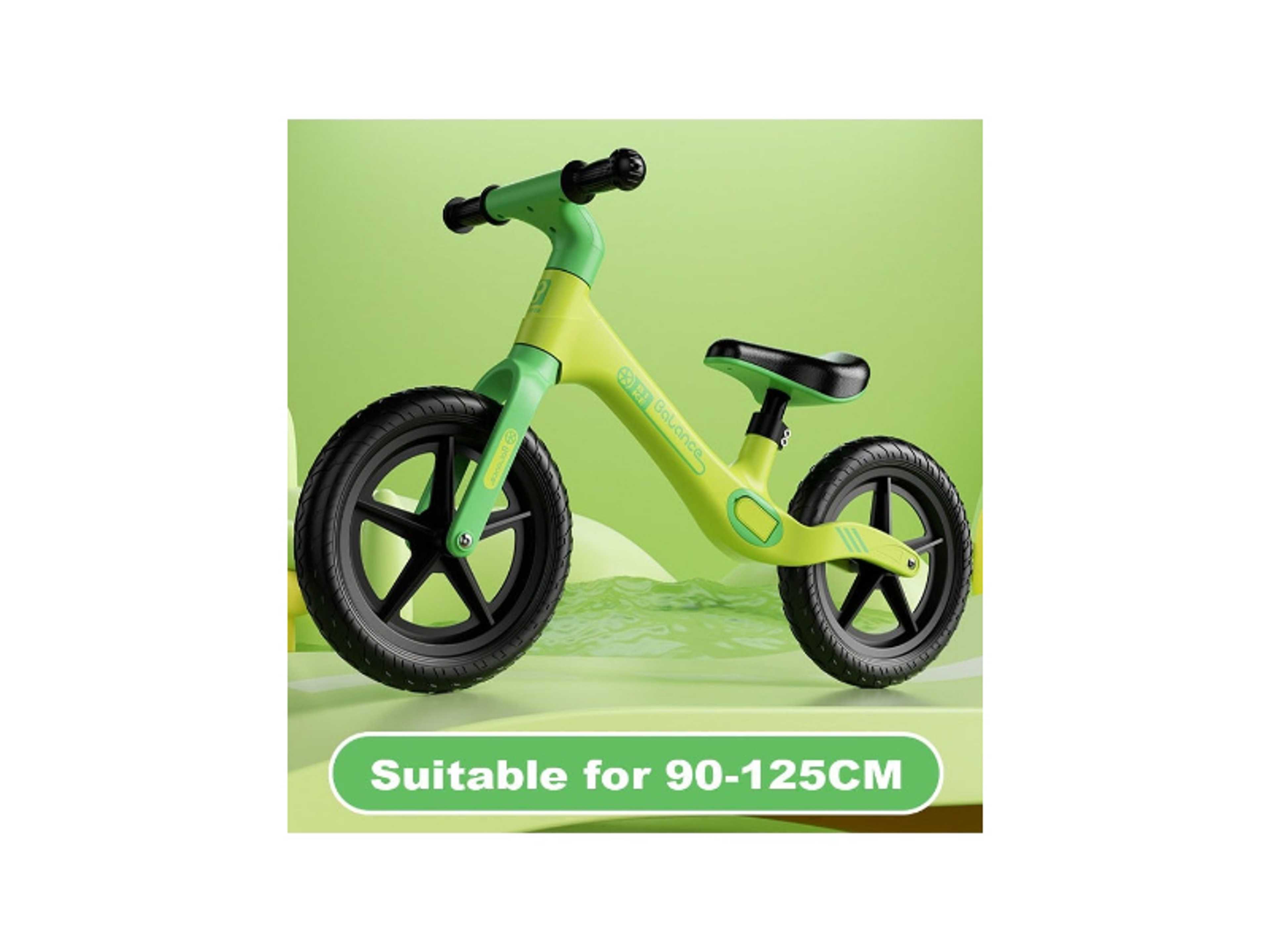 Kids Balance Bike for 2-6 Years – Lightweight No-Pedal Training Bicycle with Adjustable Seat & Handlebar – Toddler Balance Bike for Boys & Girls – Sturdy Frame & Puncture-Proof Tires - Product Main Image
