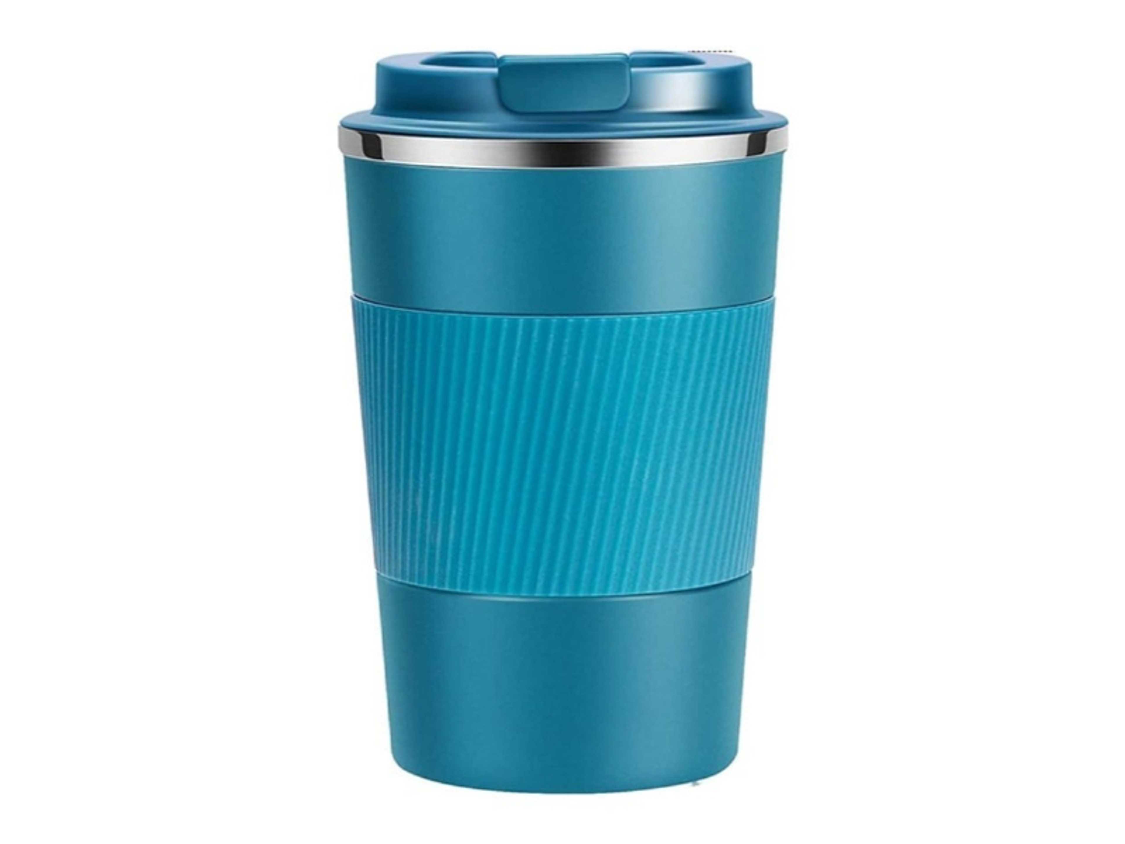 Coffee Cup | 510ML Stainless Steel Cup | Leakproof Insulated Thermal Coffee Cup | Hiking/Travelling/Camping | Best for Ice Drinks & Hot Beverages | BC322 - BLUE - Product Main Image