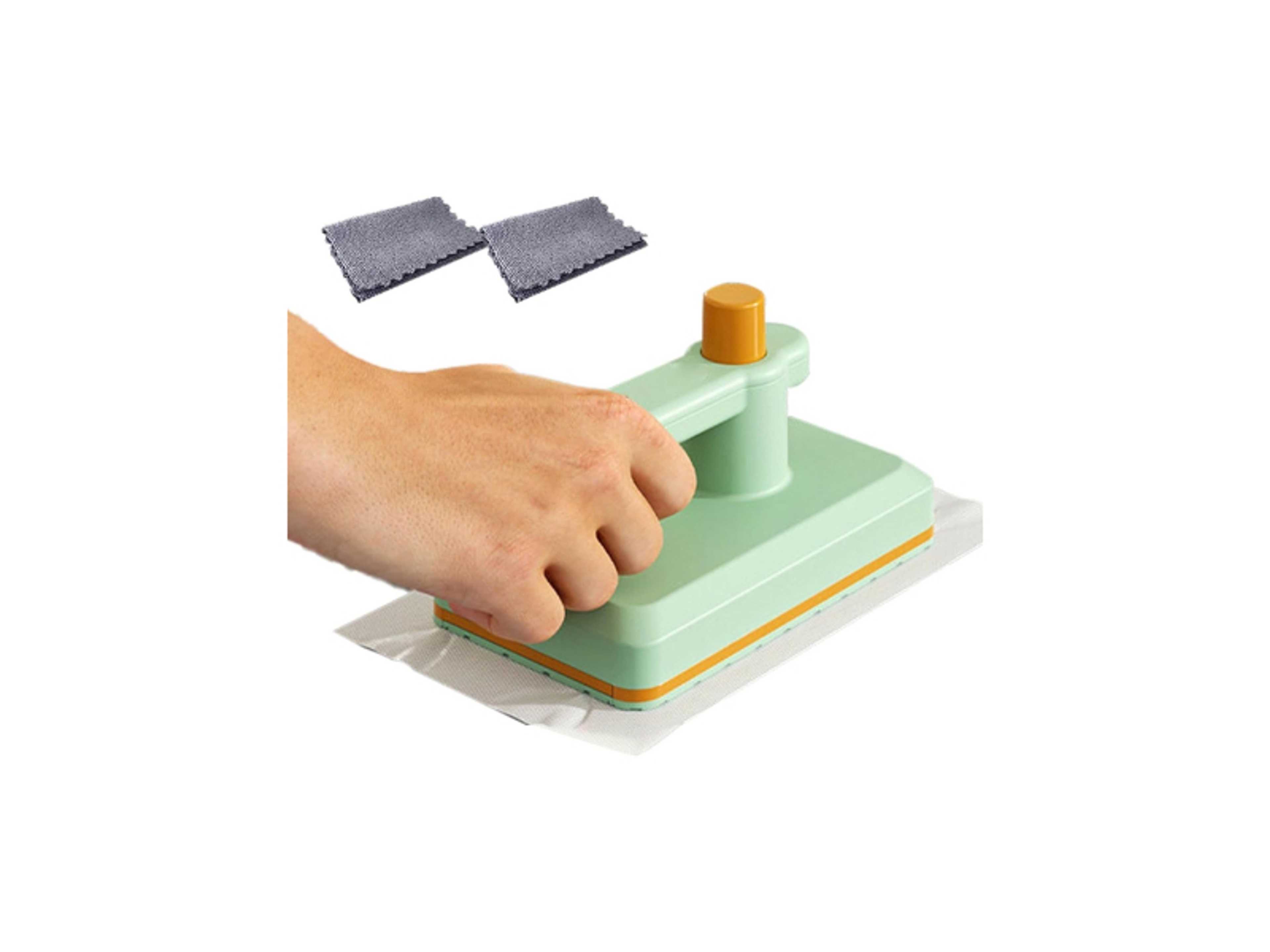Cleaning Mini Mop Travel Mop Table Hand Mop in Scratch and Wipe Design, Household Oil Stain Remover Cleaning Agent Hand Protector for Bathroom Kitchen - Product Main Image