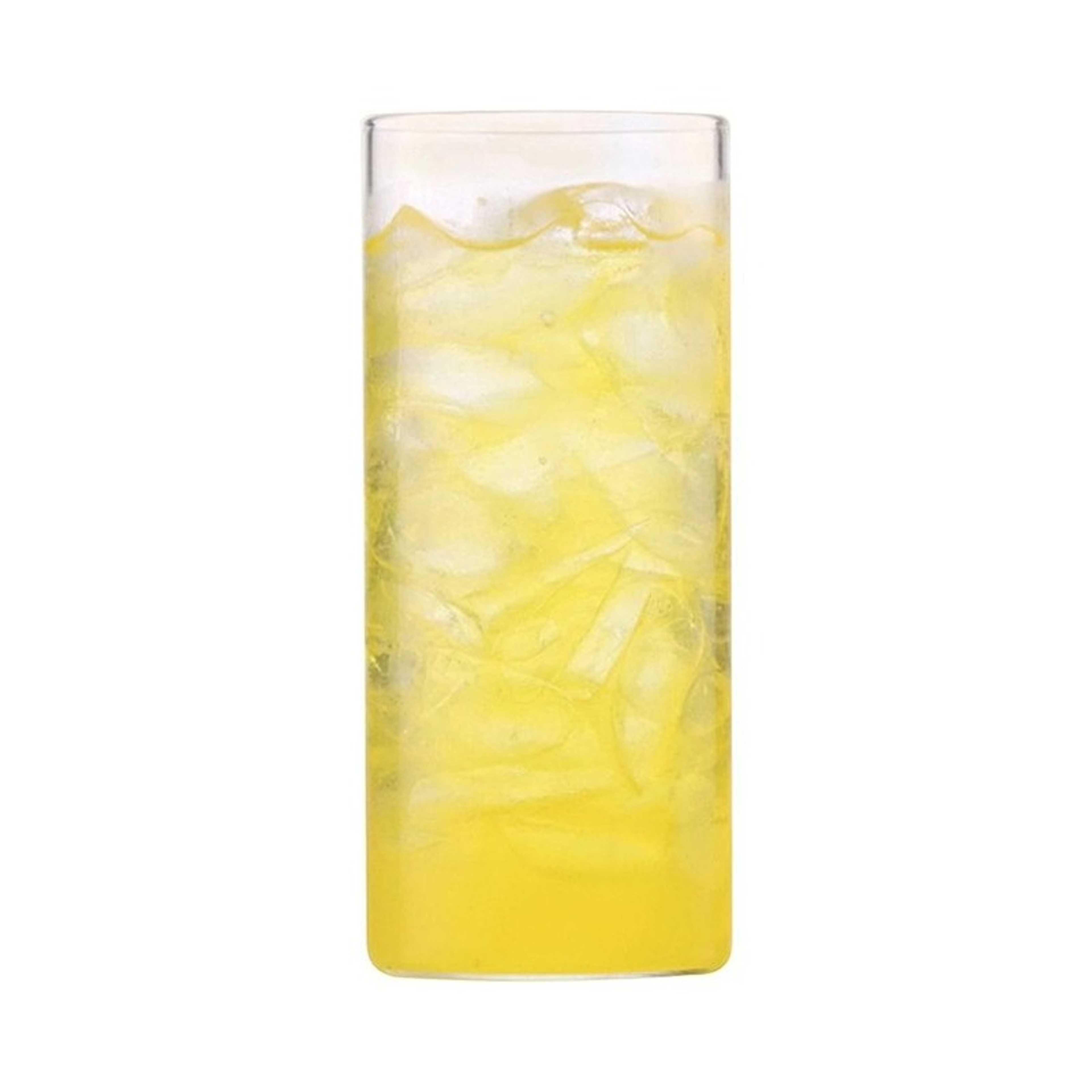 Vision Elegance Flute Glass Set Of 6- Microwavable, Large White - Product Main Image
