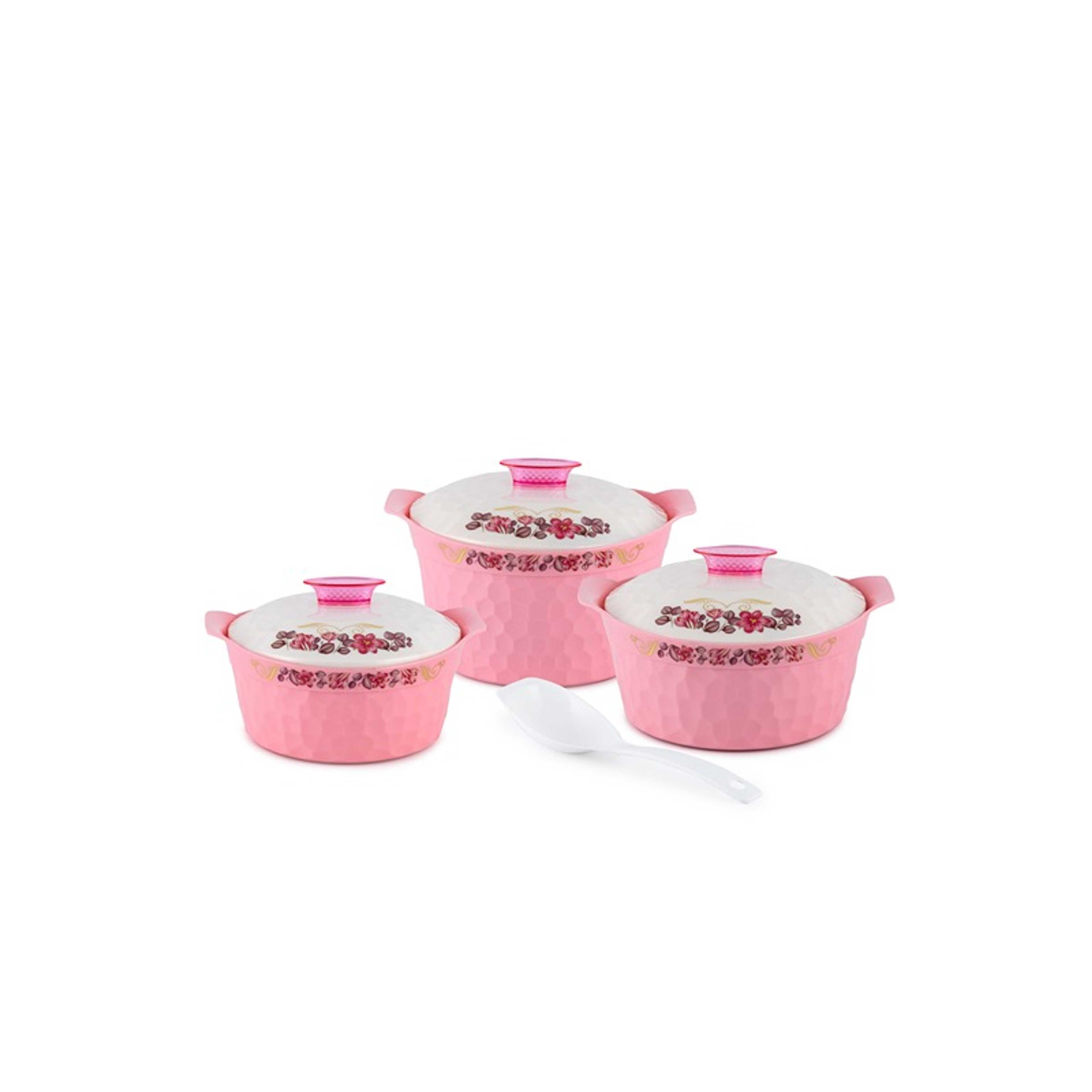 3 Pcs Hot pot set Hexon Florenza Jumbo Pink 4500 I 3500 I 2500 - Product Main Image