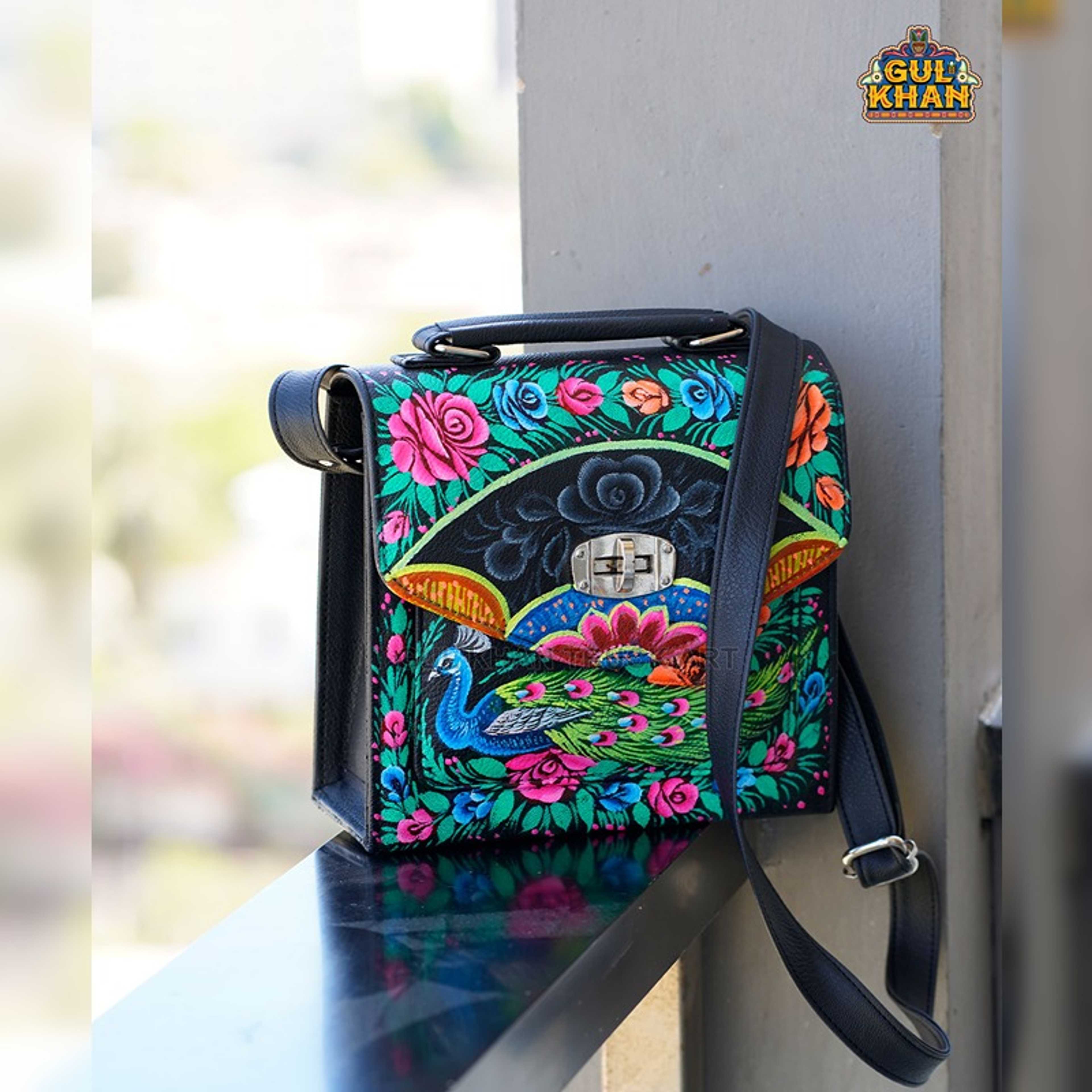 Handpainted Handbag 1014 - Product Main Image