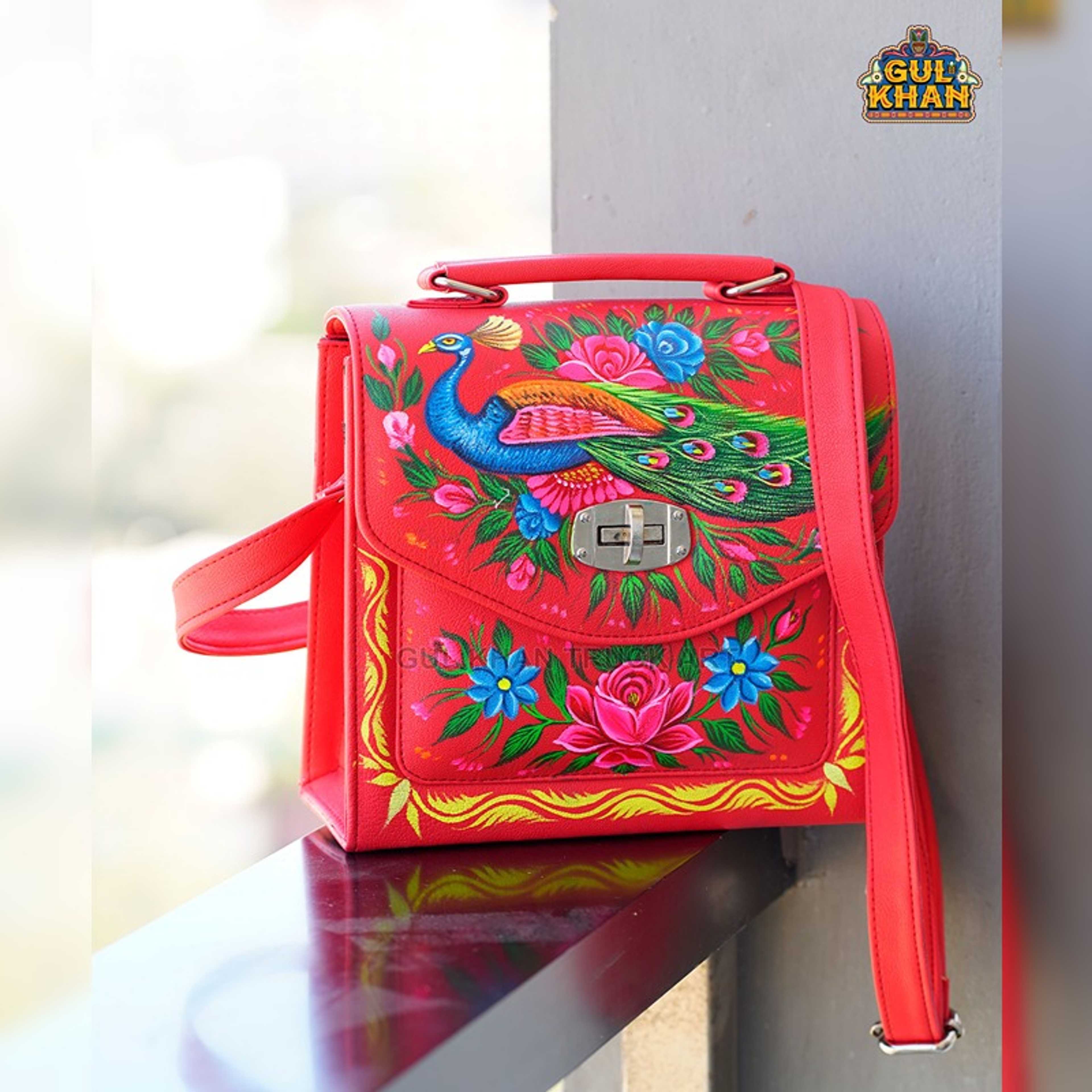 Handpainted Handbag 1015 - Product Main Image