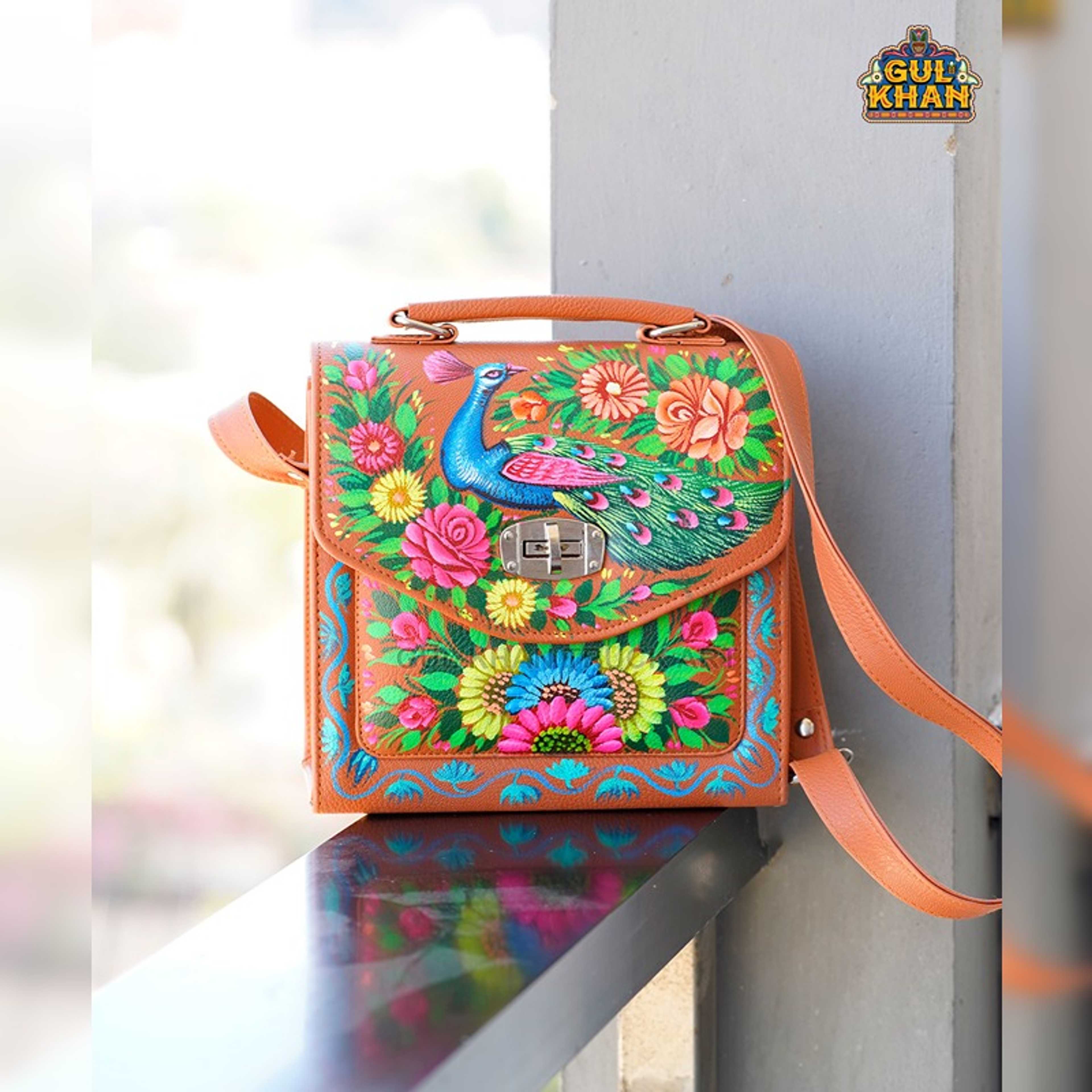 Handpainted Handbag 1017 - Product Main Image