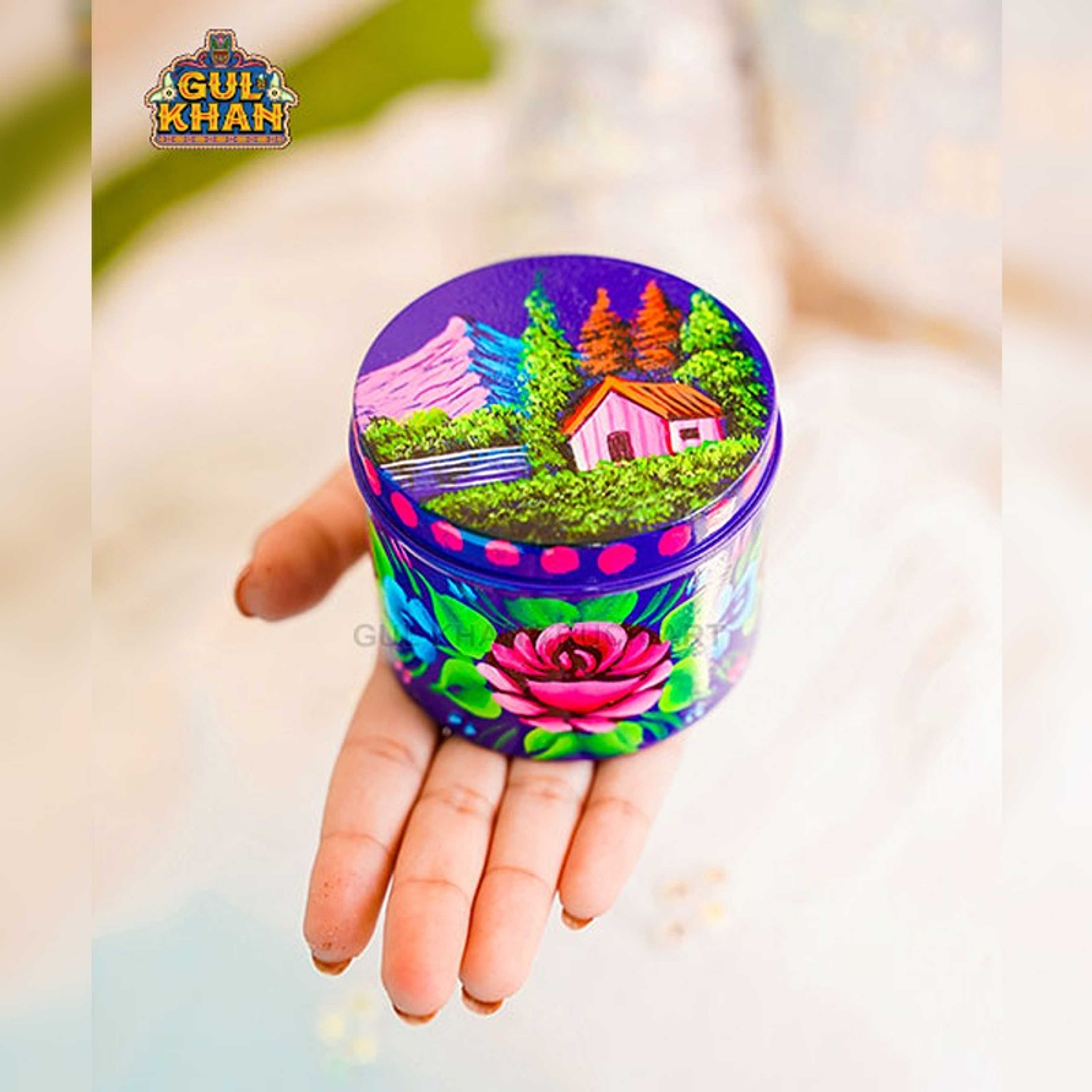 Storage Box 03 (Handpainted) - Product Main Image
