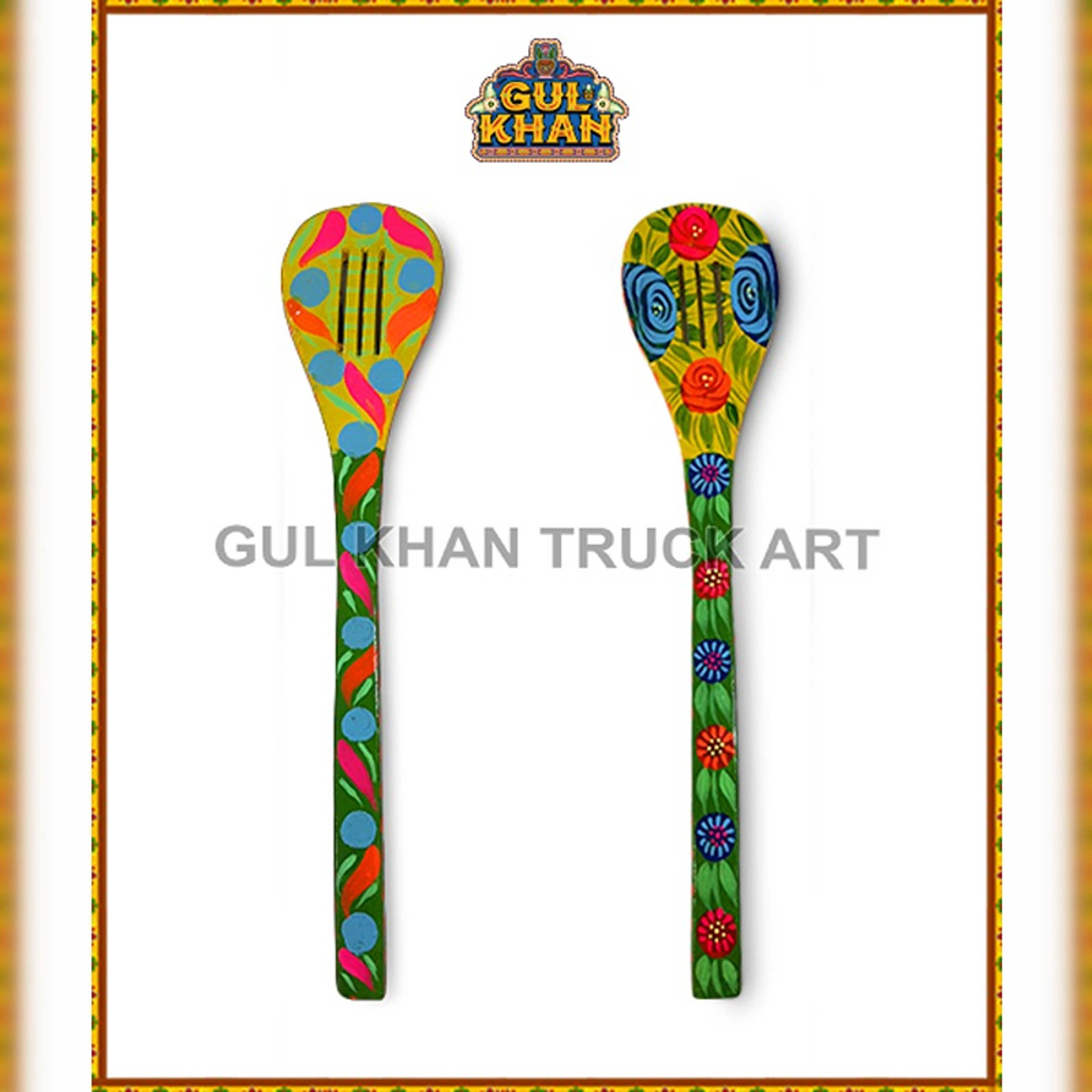 Handpainted Wooden Spoon 1113 - Product Main Image