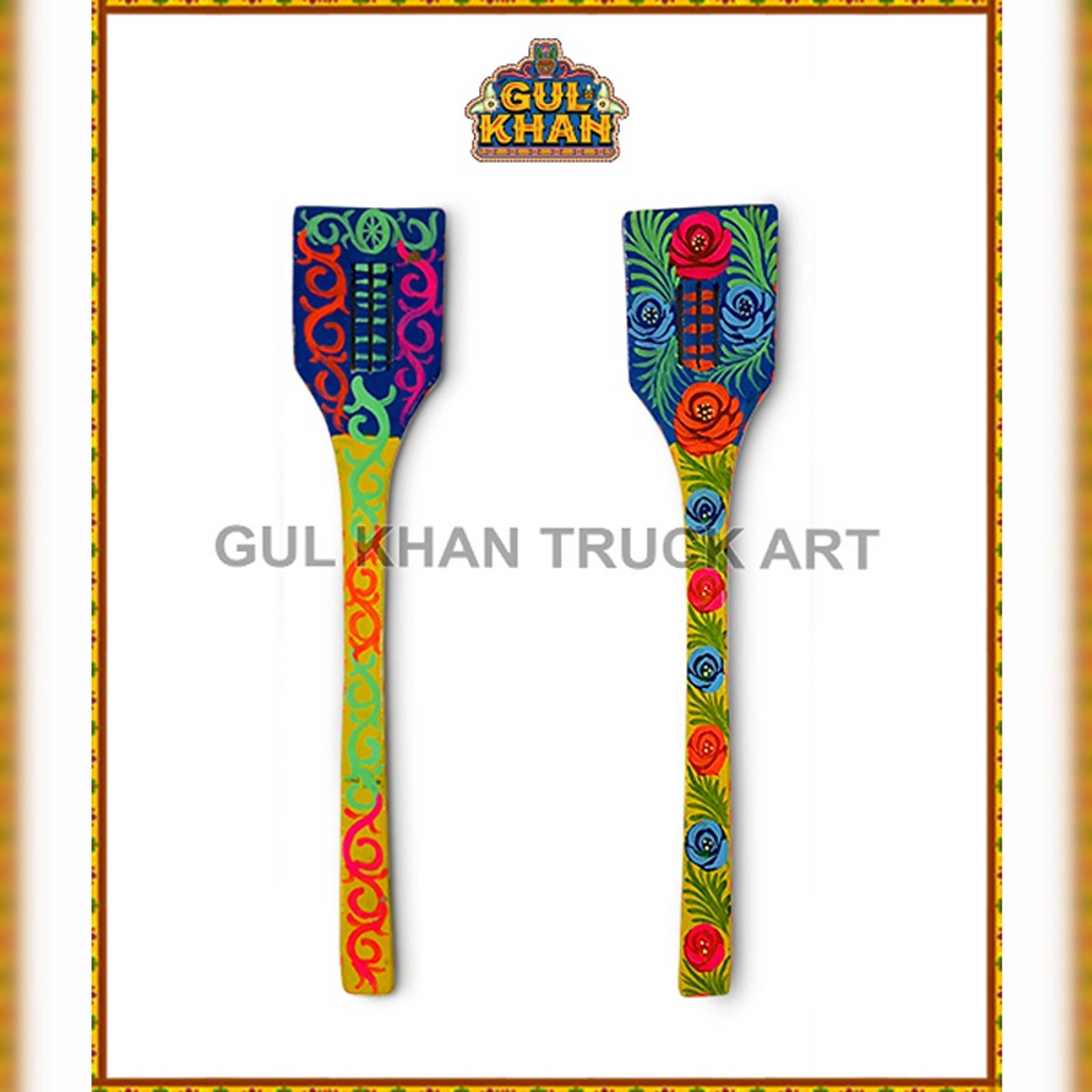Handpainted Wooden Spoon 1112 - Product Main Image