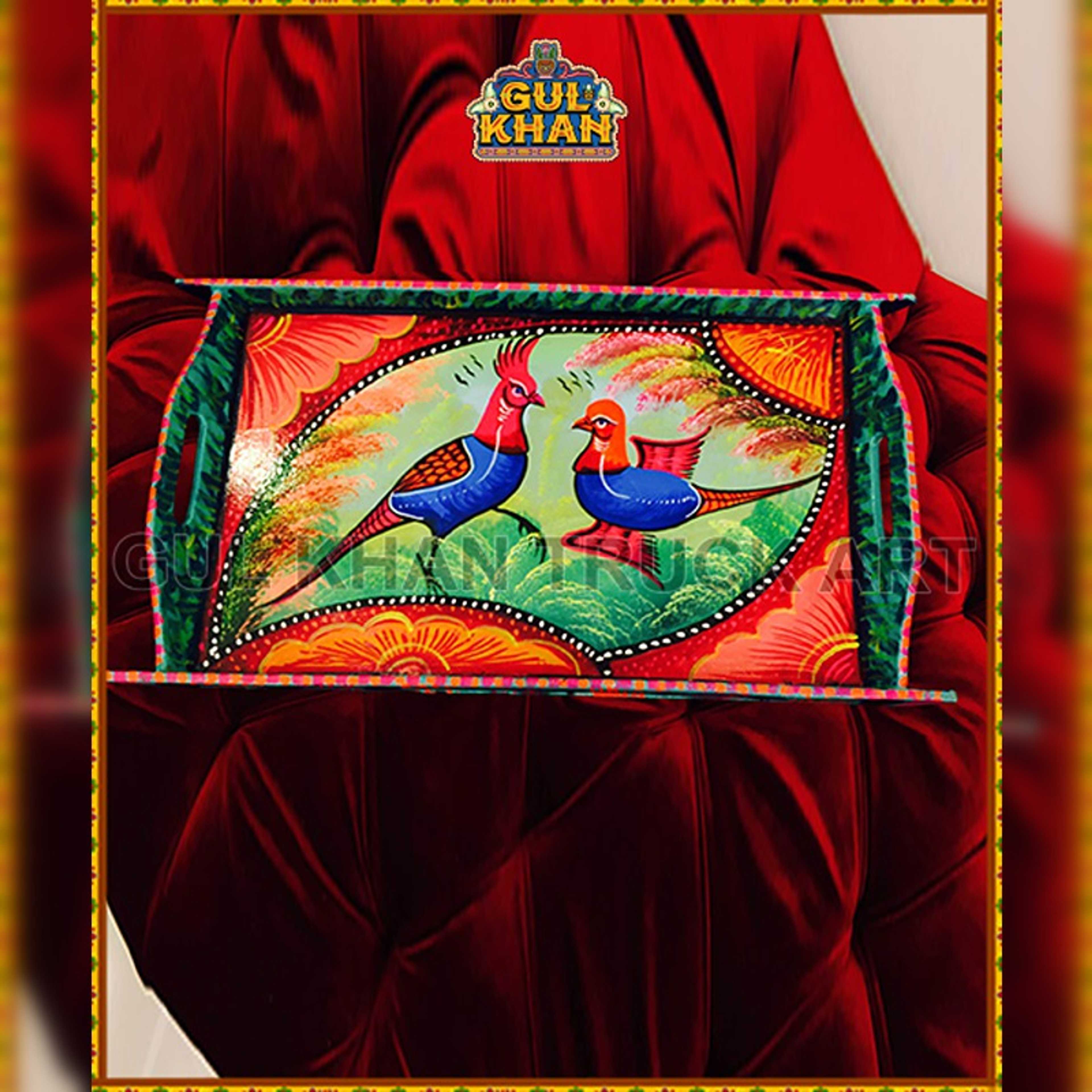 Tray (Wooden Hand Painted) Design 0003 - Product Main Image