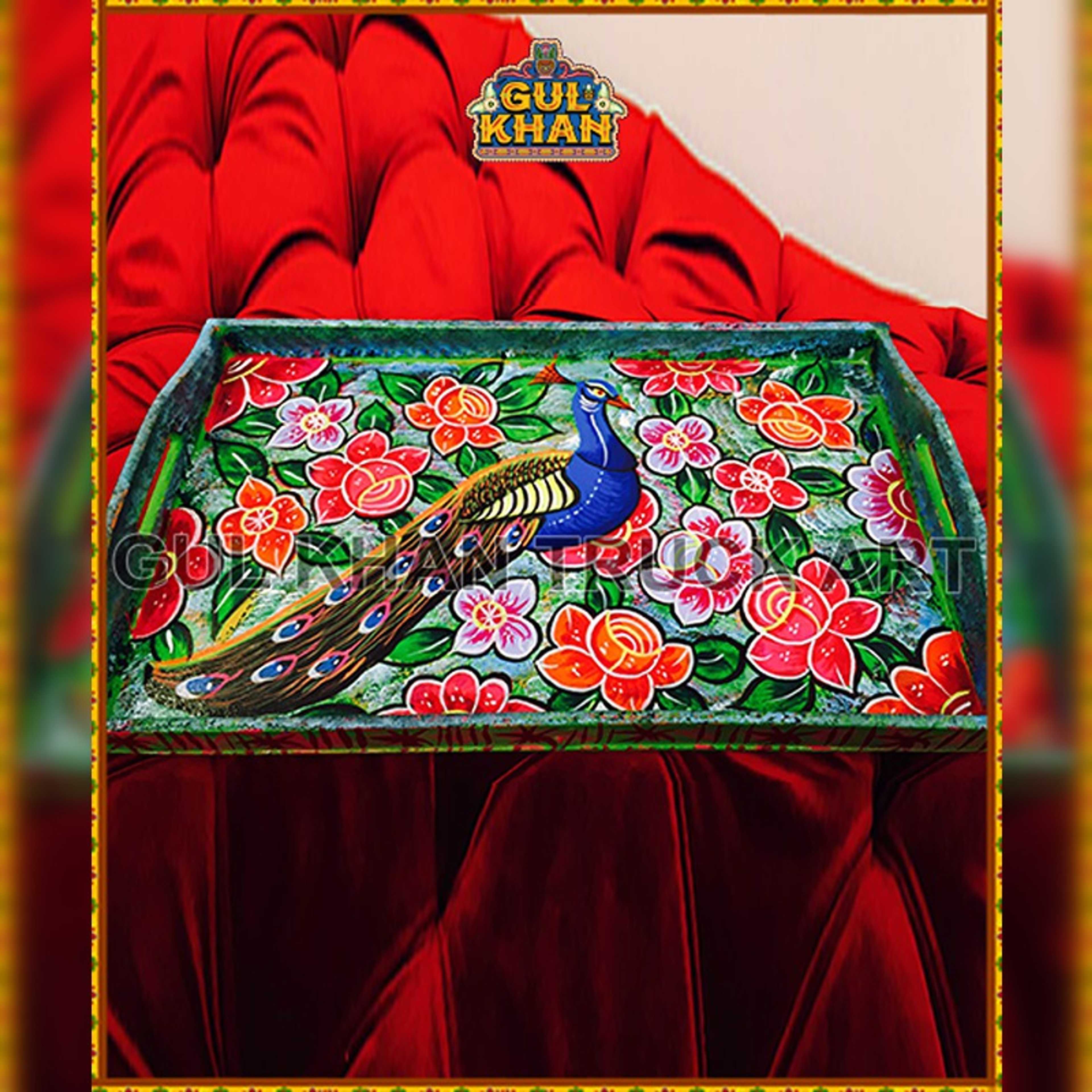 Tray (Wooden Hand Painted) Design 0004 - Product Main Image