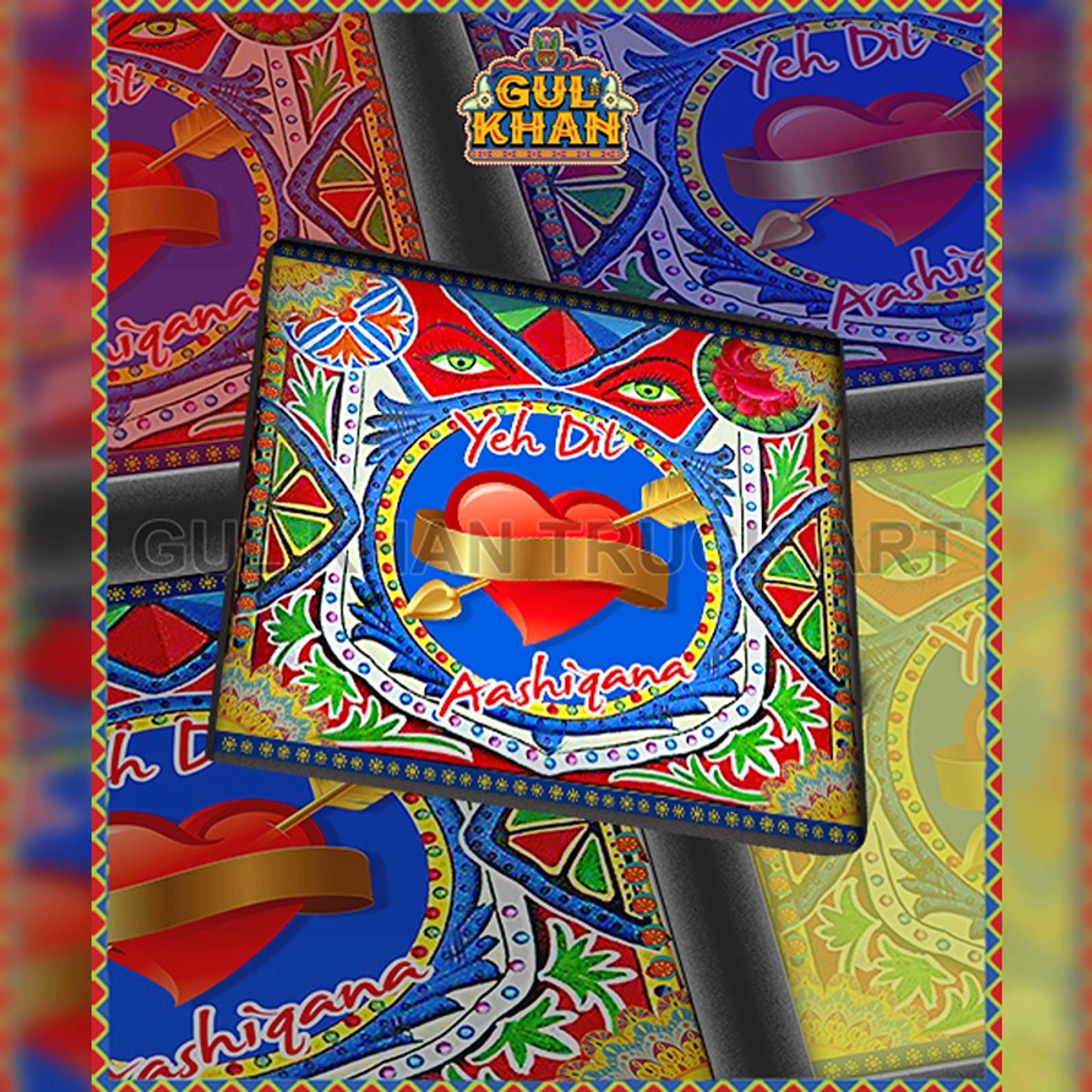 Yeh Dil Ashiqana Printed Coaster Design - Product Main Image