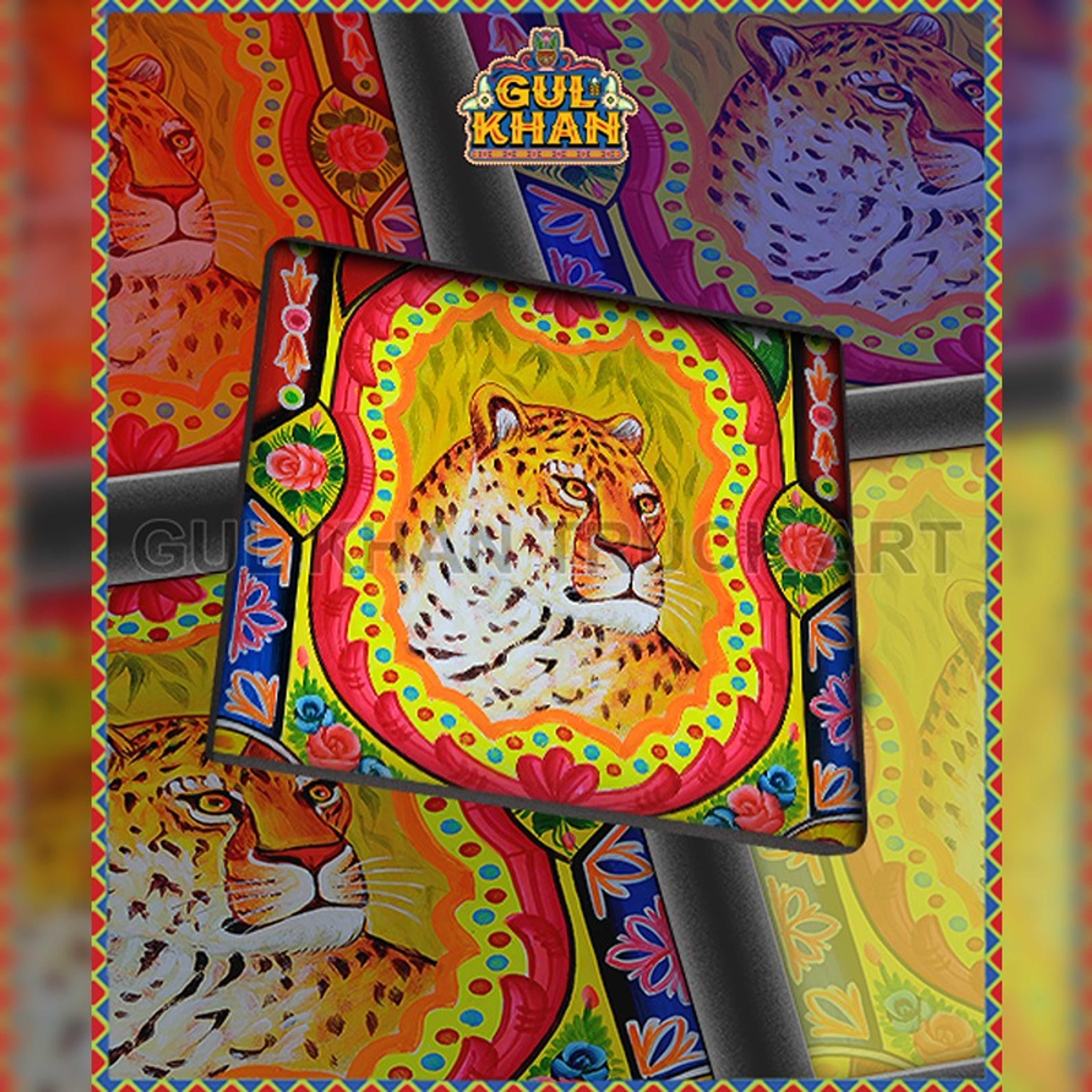 Lion Printed Coaster Design - Product Main Image