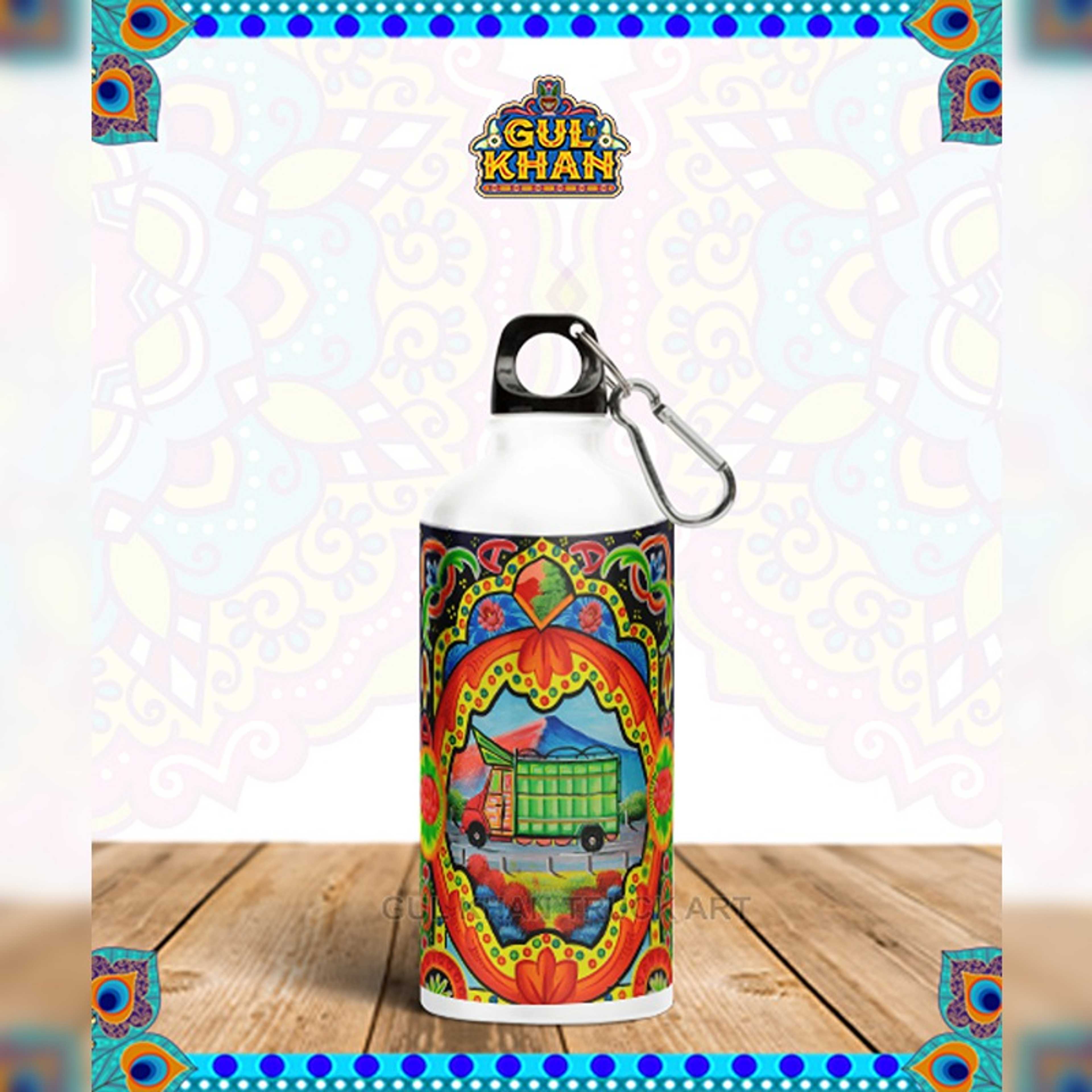 Water Bottle Stainless Steel Truck Design - Product Main Image