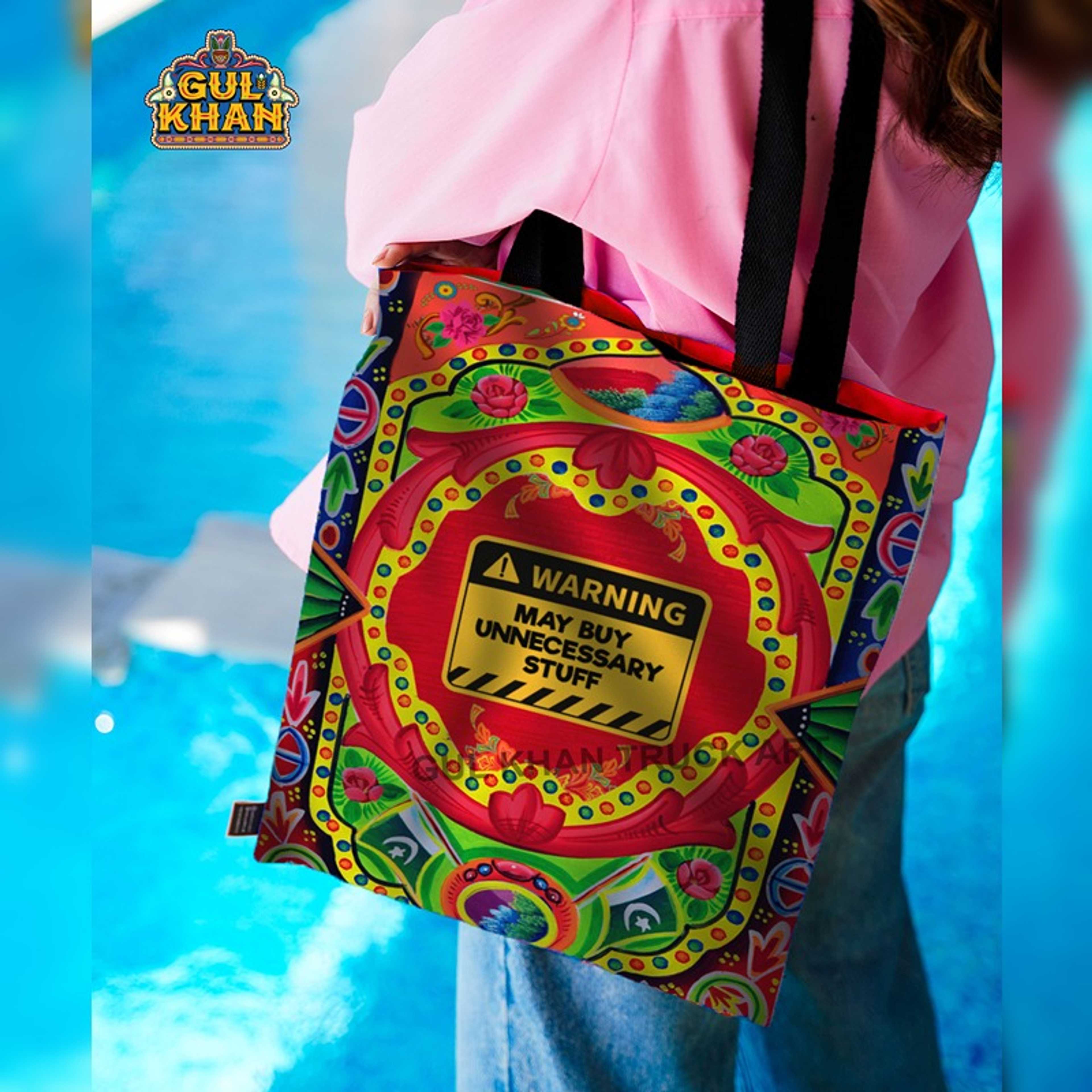 May Buy Unnecessary Stuff Tote Bag - Product Main Image