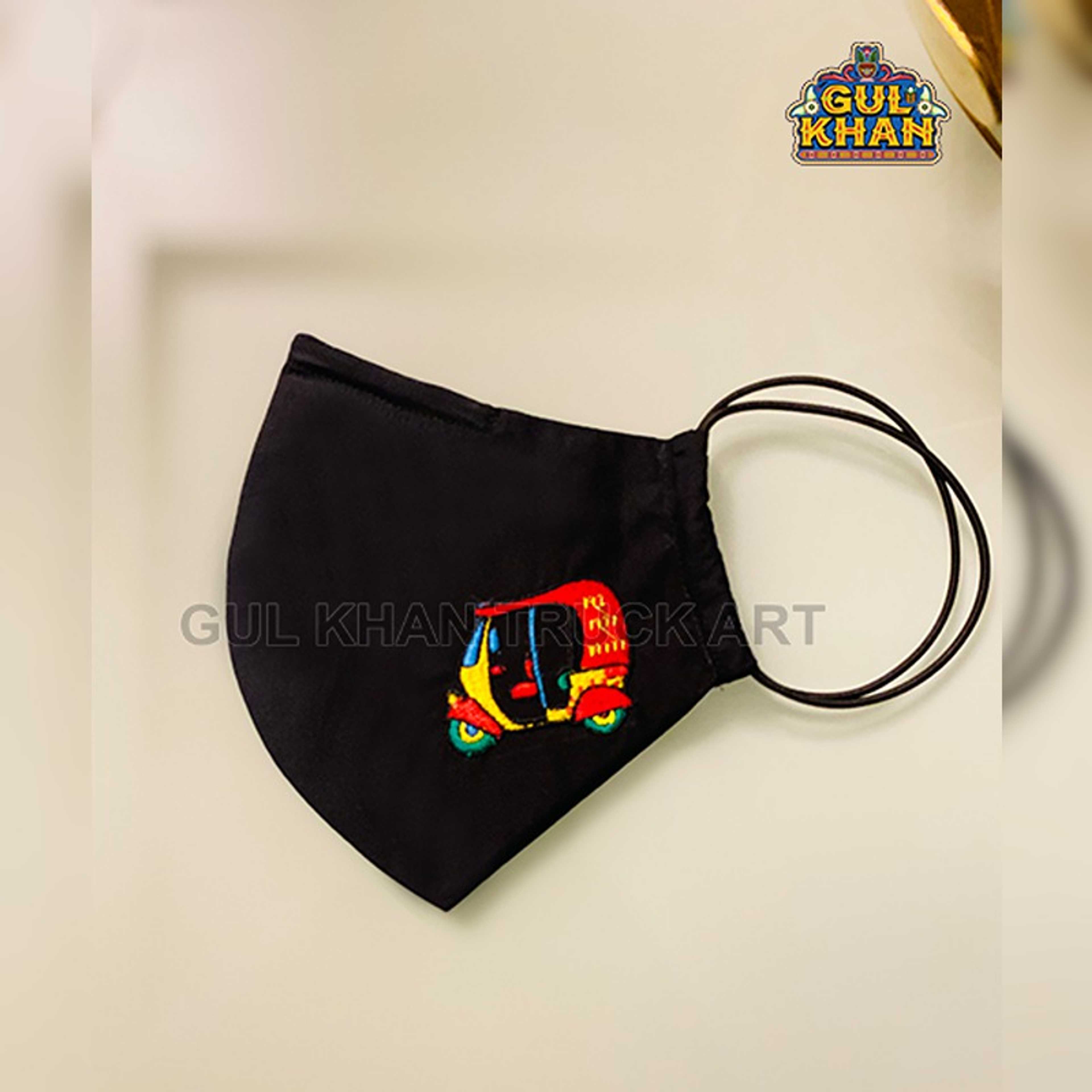 Embroidered Mask 001 - Product Main Image