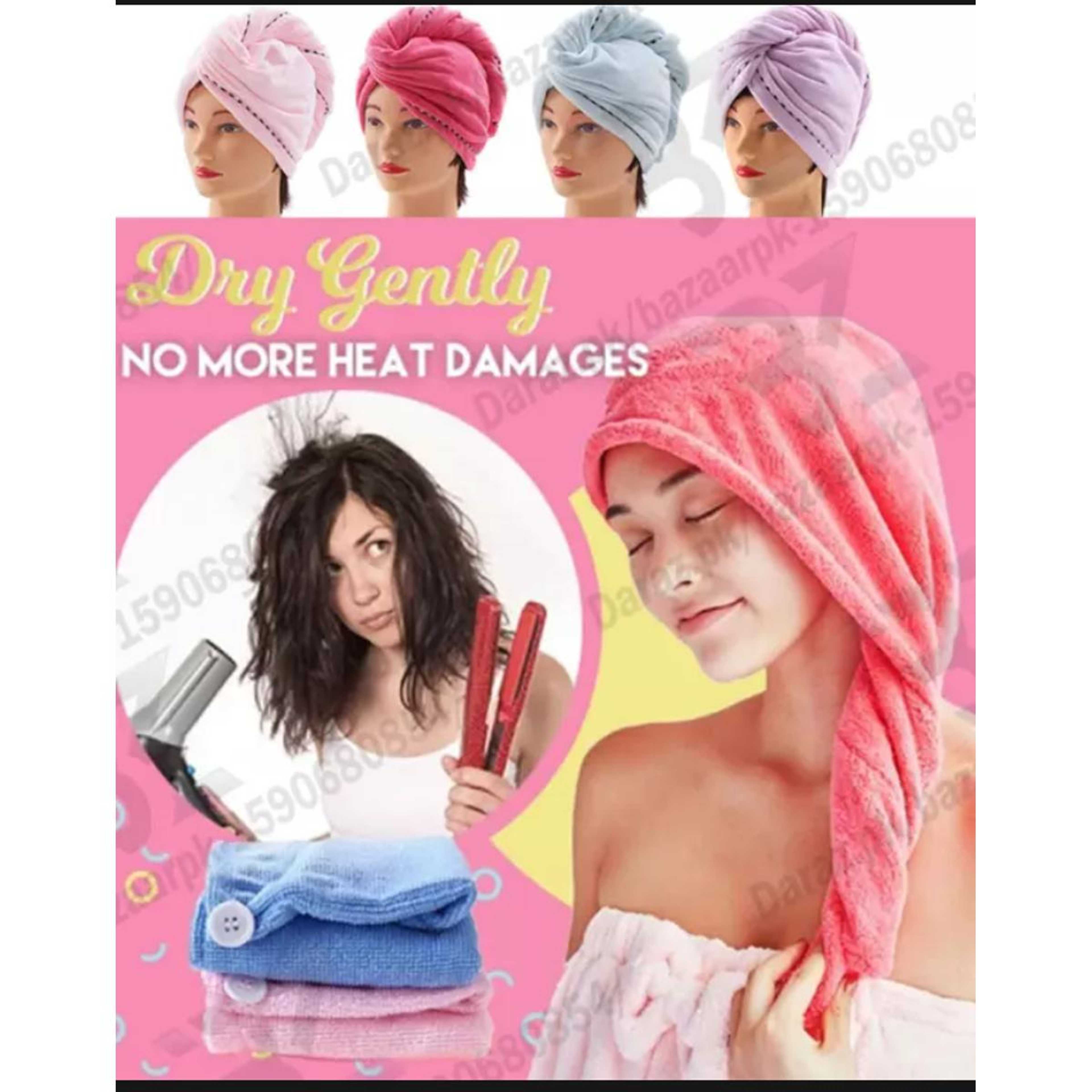 Dry Hair Cap Microfiber Quick Towel Magic Hair Towel Wrap for Women Absorbent Towel