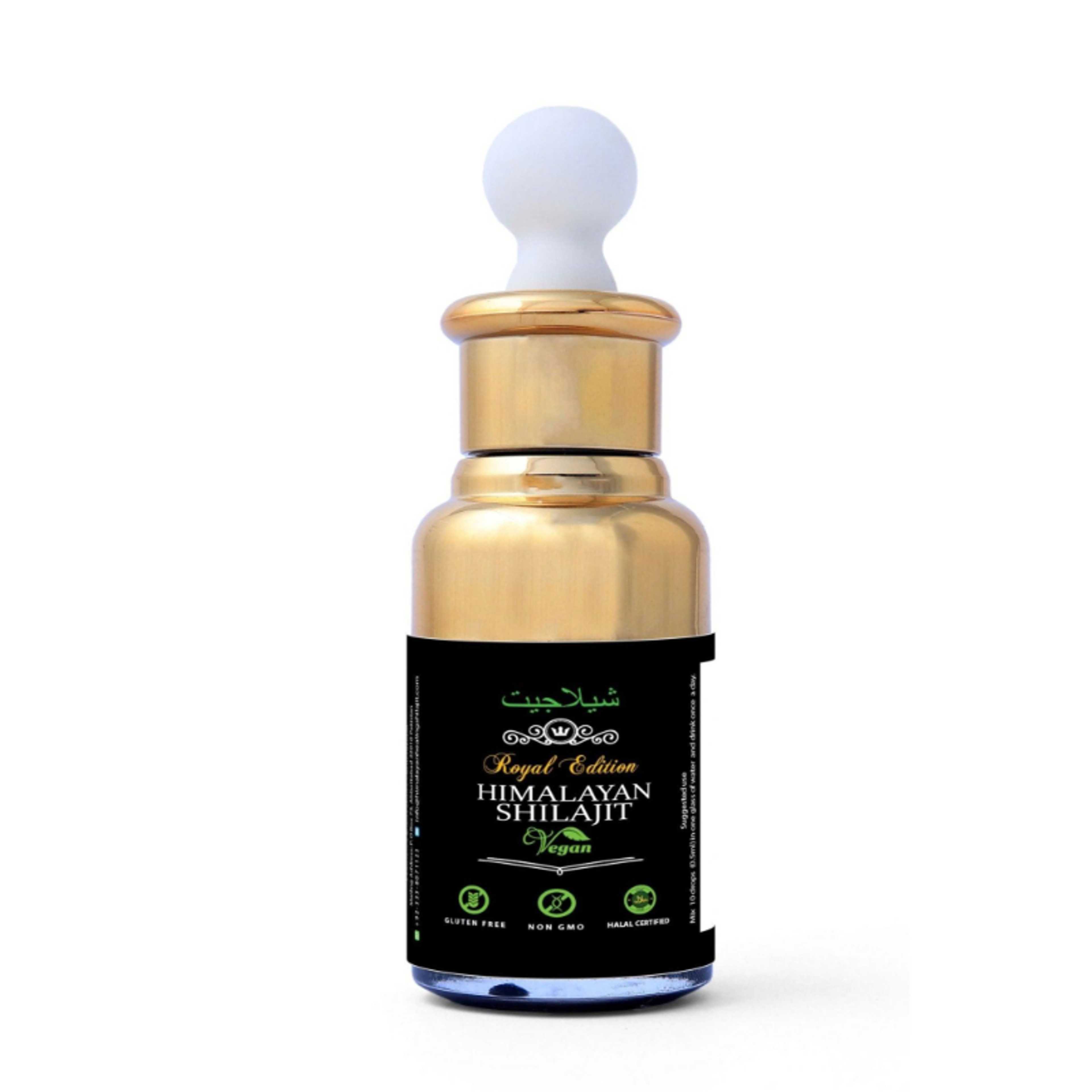 30ml - Pure Himalayan Shilajit Drops | Gold Grade Quality - Product Main Image